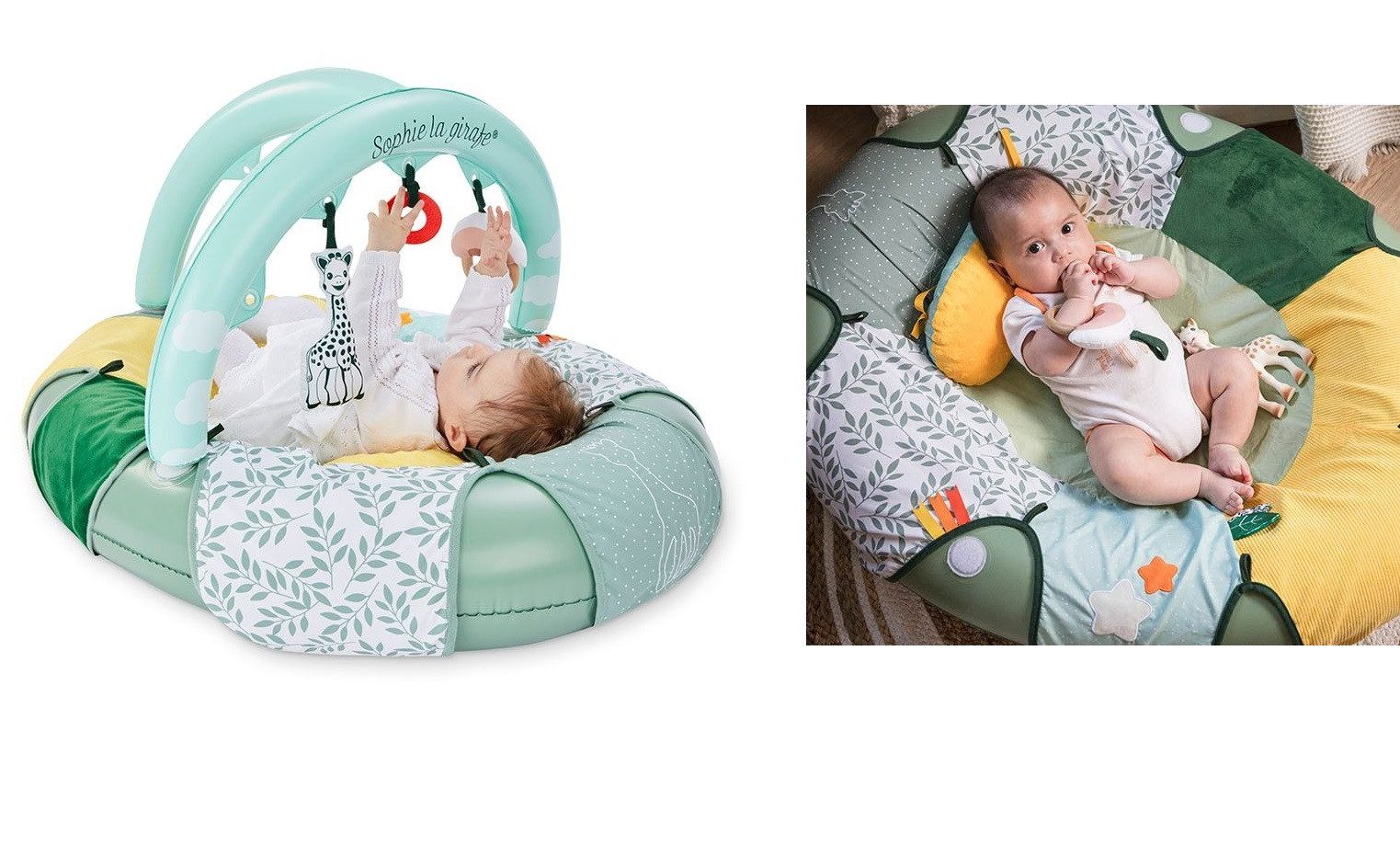 Vulli Spielcenter Sophie la girafe Baby Gymcenter aufblasbar 0m+