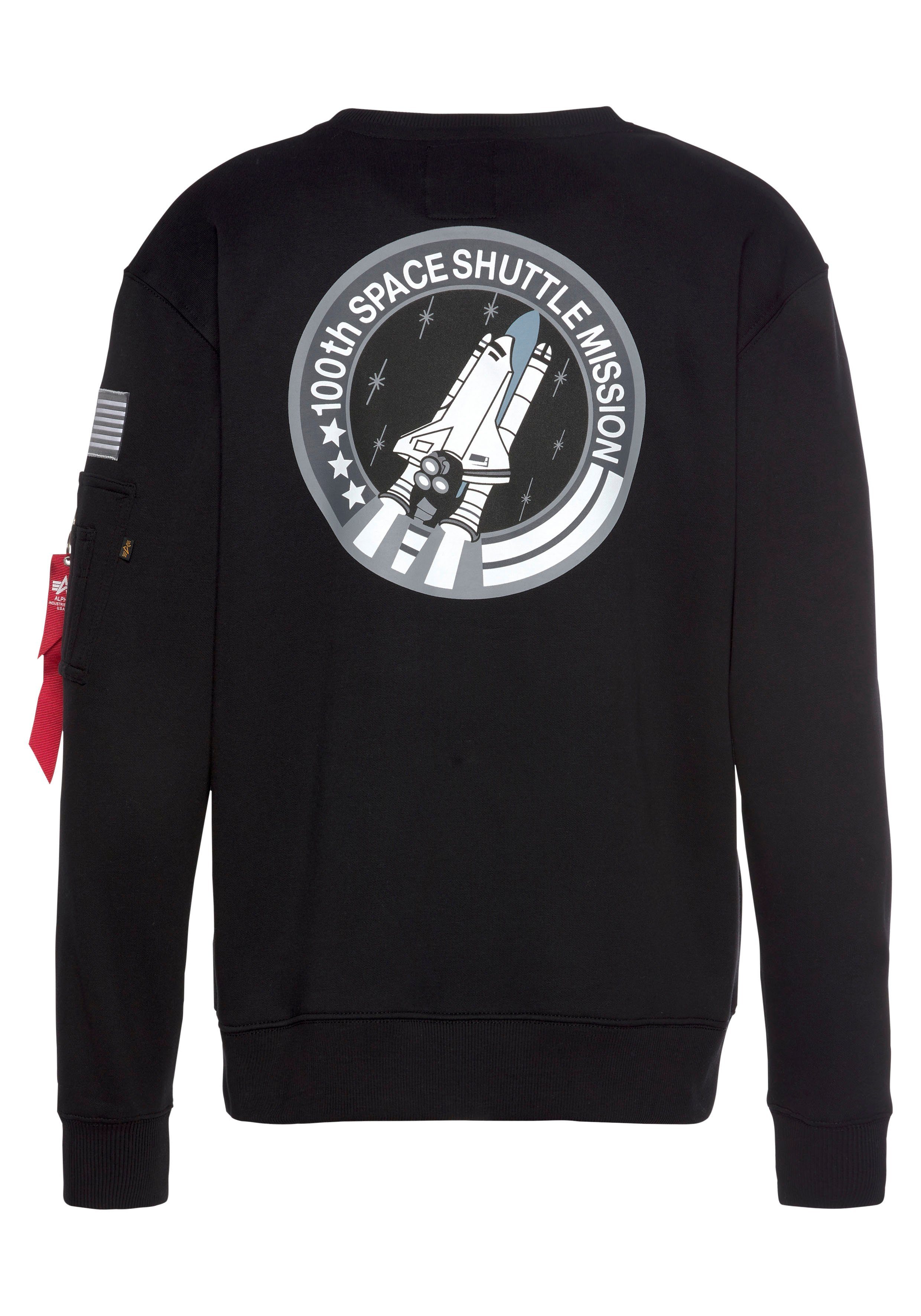 black Shuttle Industries Sweatshirt Space Alpha