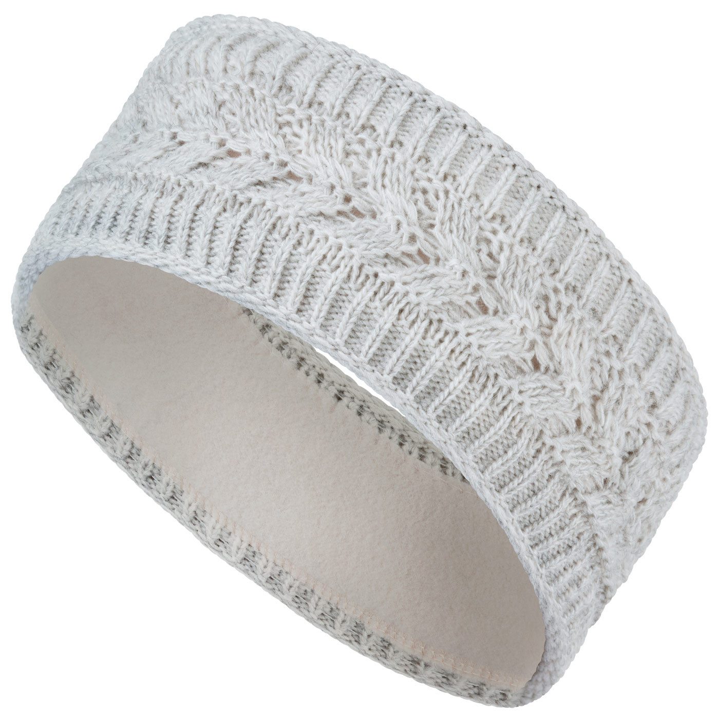 compagno Stirnband (1-St) Stirnband gefüttert Damen Ohrenschützer Band Kopfband Winter