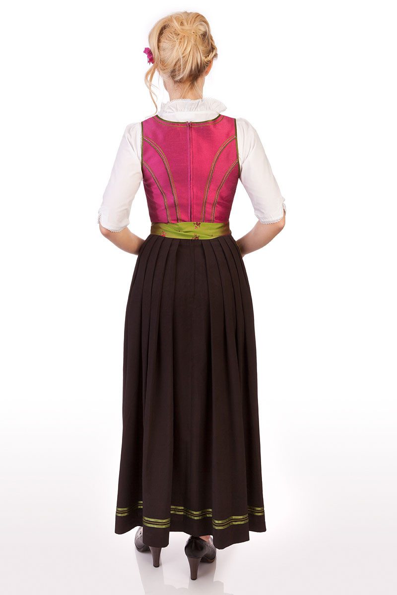 Spieth & Wensky Dirndl Dirndl lang 2tlg. - PARADIES/LANG - cyclam – Bild 2 von 4