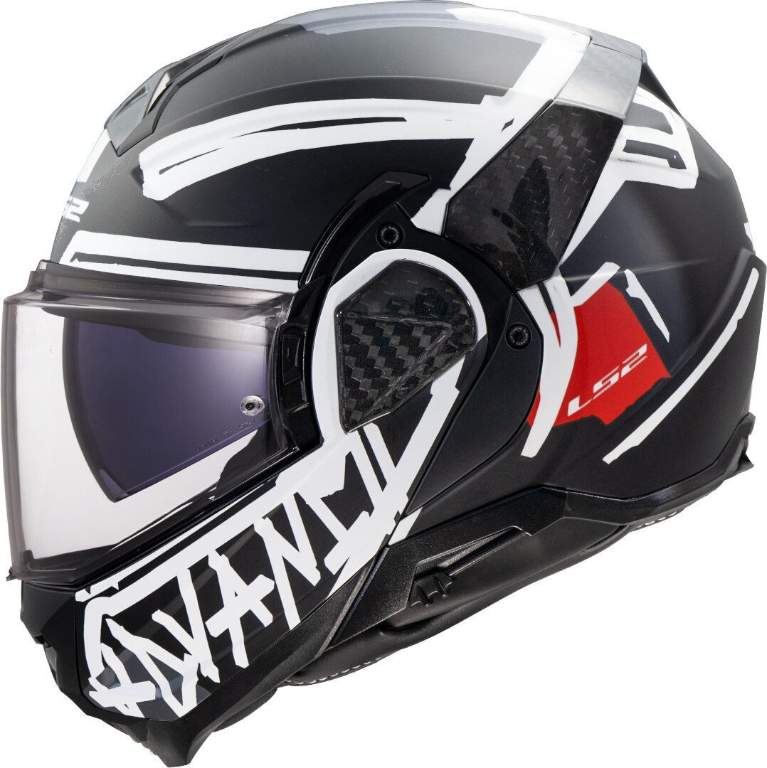 Motorradhelm FF910 Advant II Tape Klapphelm