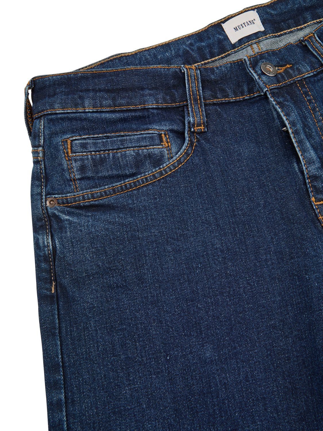 MUSTANG Bootcut-Jeans Herren Jeanshose Oregon Boot Cut Denim Hose mit Stretch – Bild 3 von 4