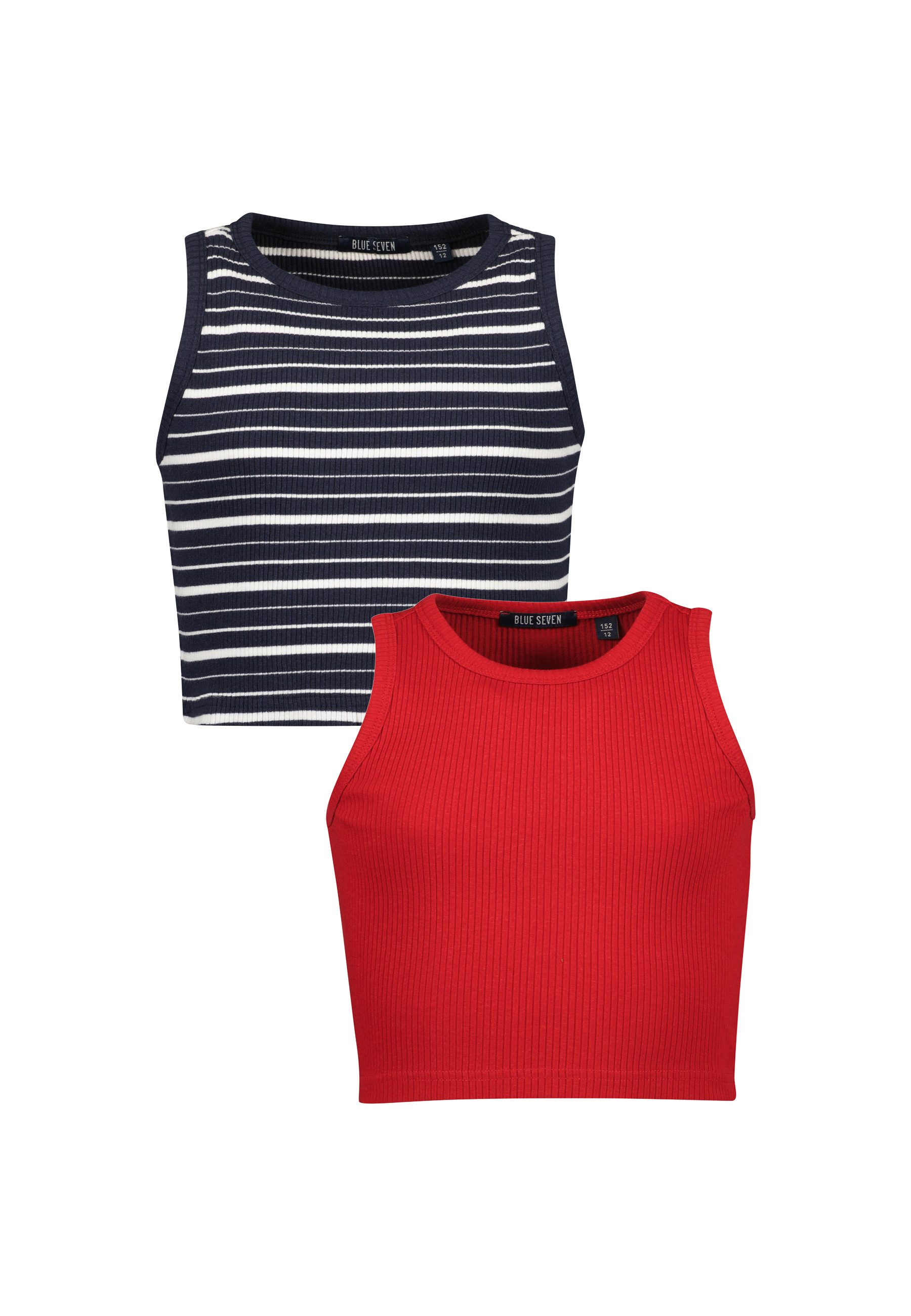 Blue Seven Crop-Top Blue Seven 2er Pack Mädchen Tops
