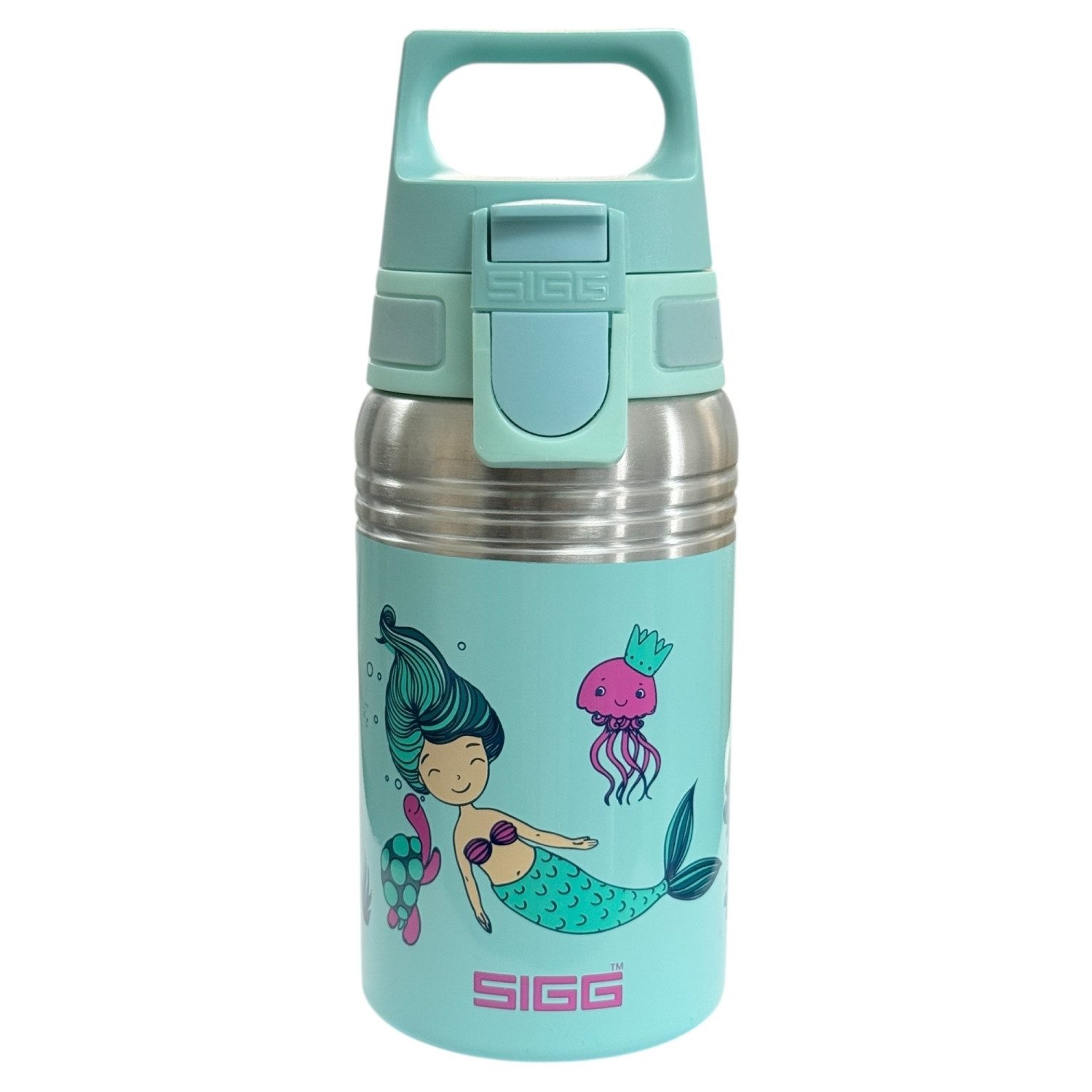 Sigg Trinkflasche Trinkflasche 0,5L - MEERJUNGFRAU -Auslaufsicher Wasserflasche - TÜRKI