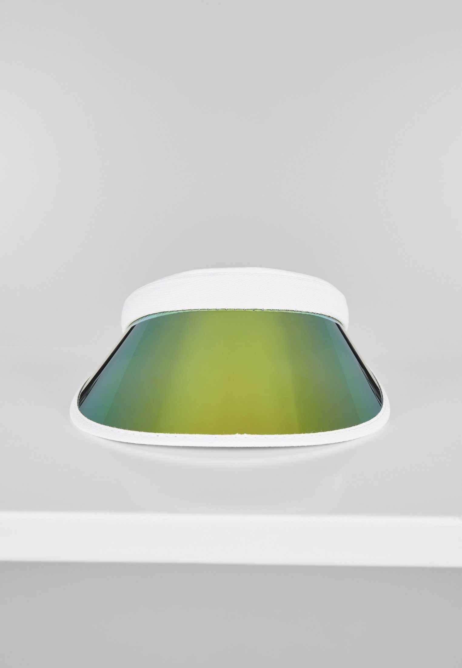 URBAN CLASSICS Snapback Cap Visor white/multicolor Holographic Accessoires