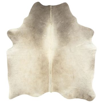 Teppich Echtes Rindsleder 150×170 cm Beige, furnicato, Rechteckig