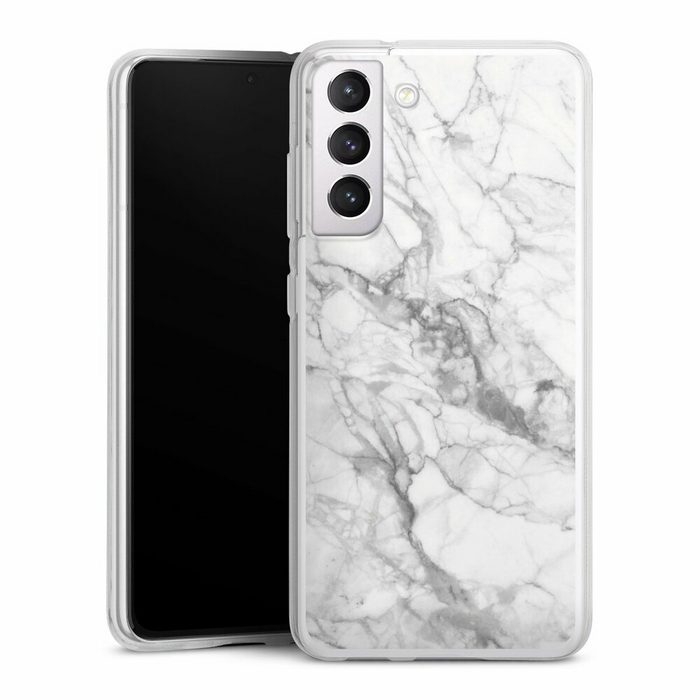 DeinDesign Handyhülle Stein Marmor Muster Marmor Samsung Galaxy S21 FE Silikon Hülle Bumper Case Handy Schutzhülle