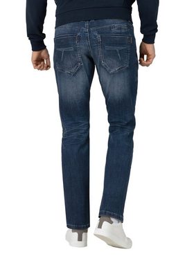 TIMEZONE Regular-fit-Jeans Regular Jeans Hose 5-Pocket Denim Pants Reißverschluss 6596 in Blau