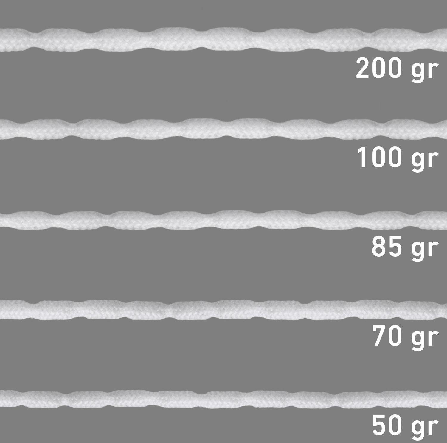 Good Life Beschwerungsband Balu, Vorhänge, für Vorhangstoffe, in 2 Längen