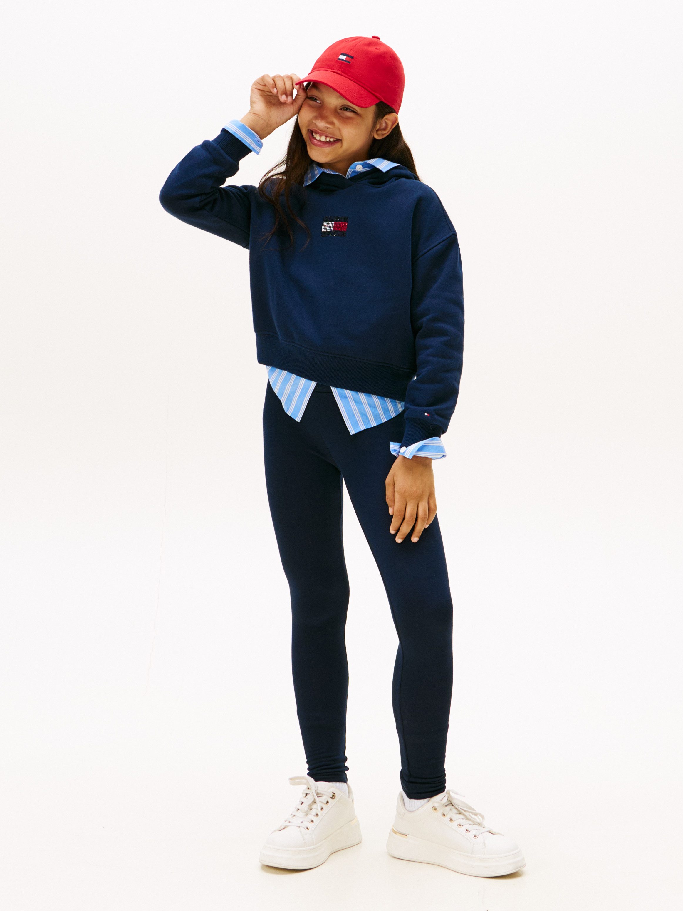 Tommy Hilfiger Leggings RHINE STONE LEGGING Kinder bis 16 Jahre