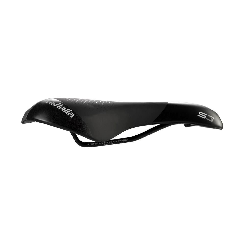 Selle Italia Fahrradsattel Selle Italia S-3 Flow L2 Renn-/City-Sattel Flow-Ausschnitt Hi-Viz Ligh