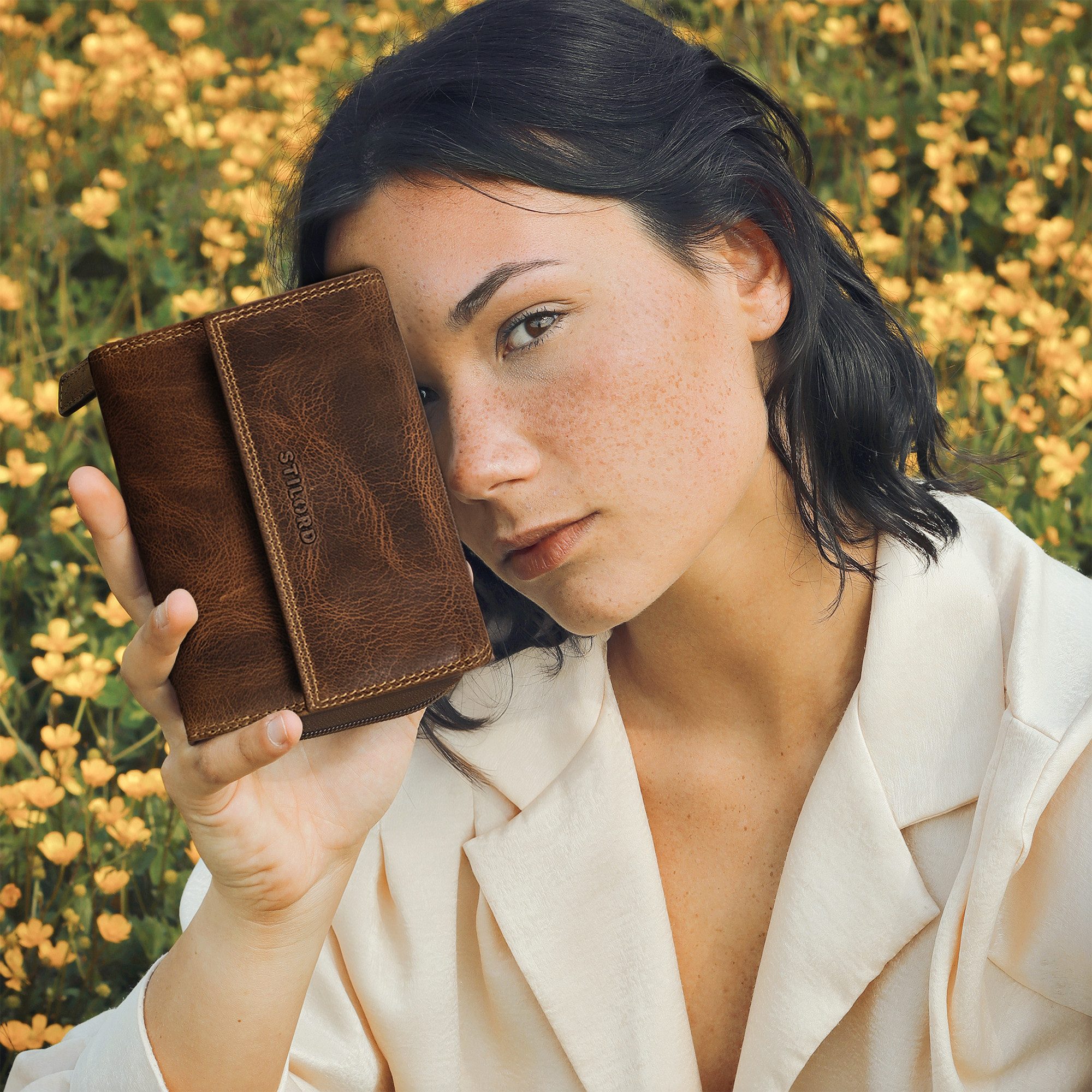 STILORD Geldbörse "Thea" Damen Geldbeutel Leder RFID mit Geschenkbox günstig online kaufen