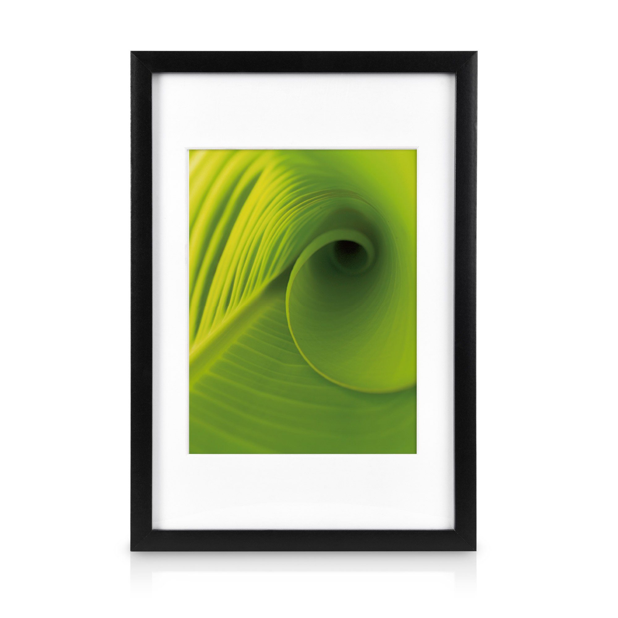 bomoe Bilderrahmen 24er Bilderrahmen Set Nature Fotorahmen Collage, Schwarz, 10x 10x15 cm, 8x 13x18 cm, 4x 15x20 cm, 2x 20x30 cm mit Passepartout – Bild 3 von 5