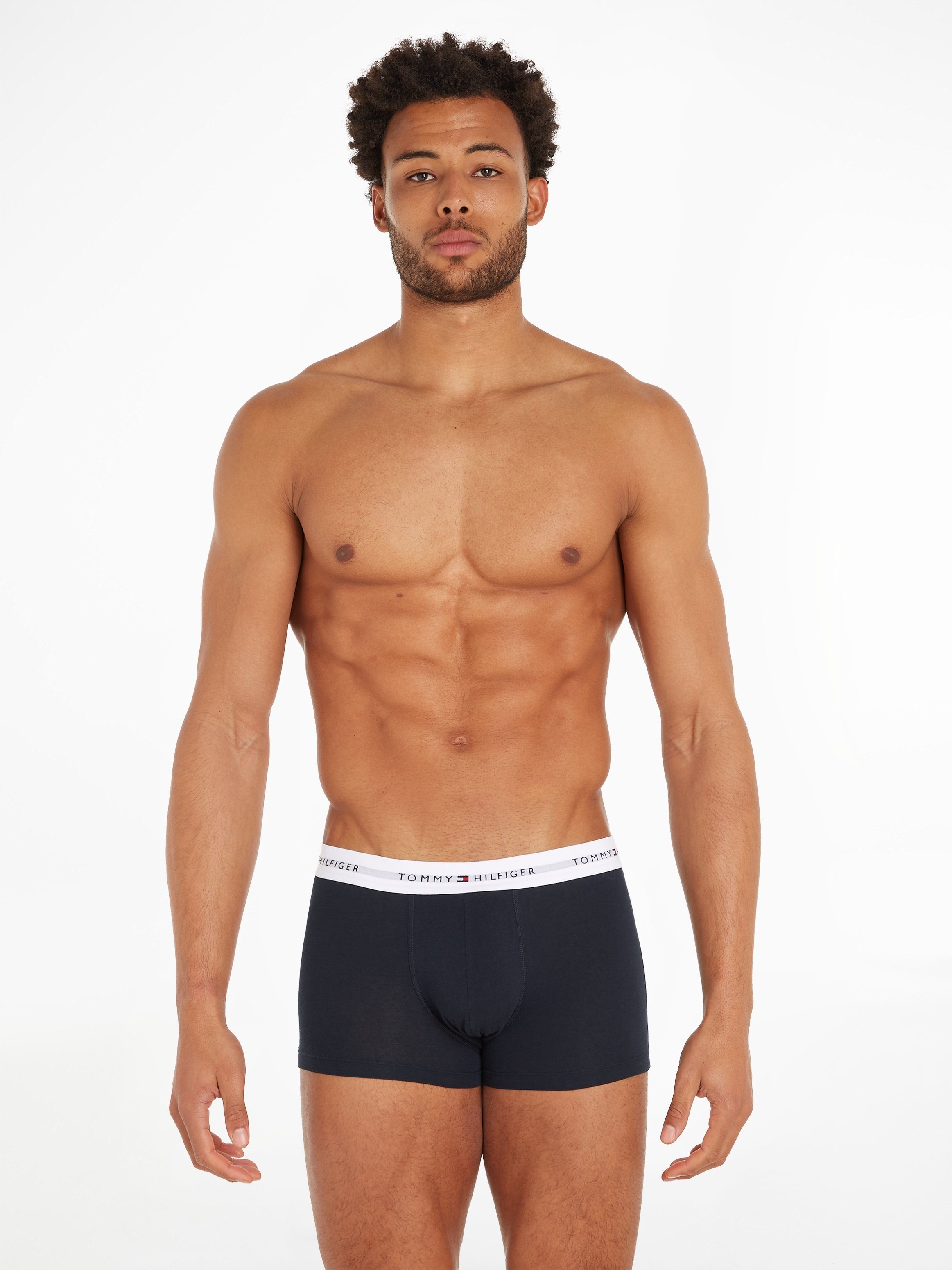 Tommy Hilfiger Underwear Boxer TRUNK 3 PACK (3-St) mit Logoschriftzug günstig online kaufen