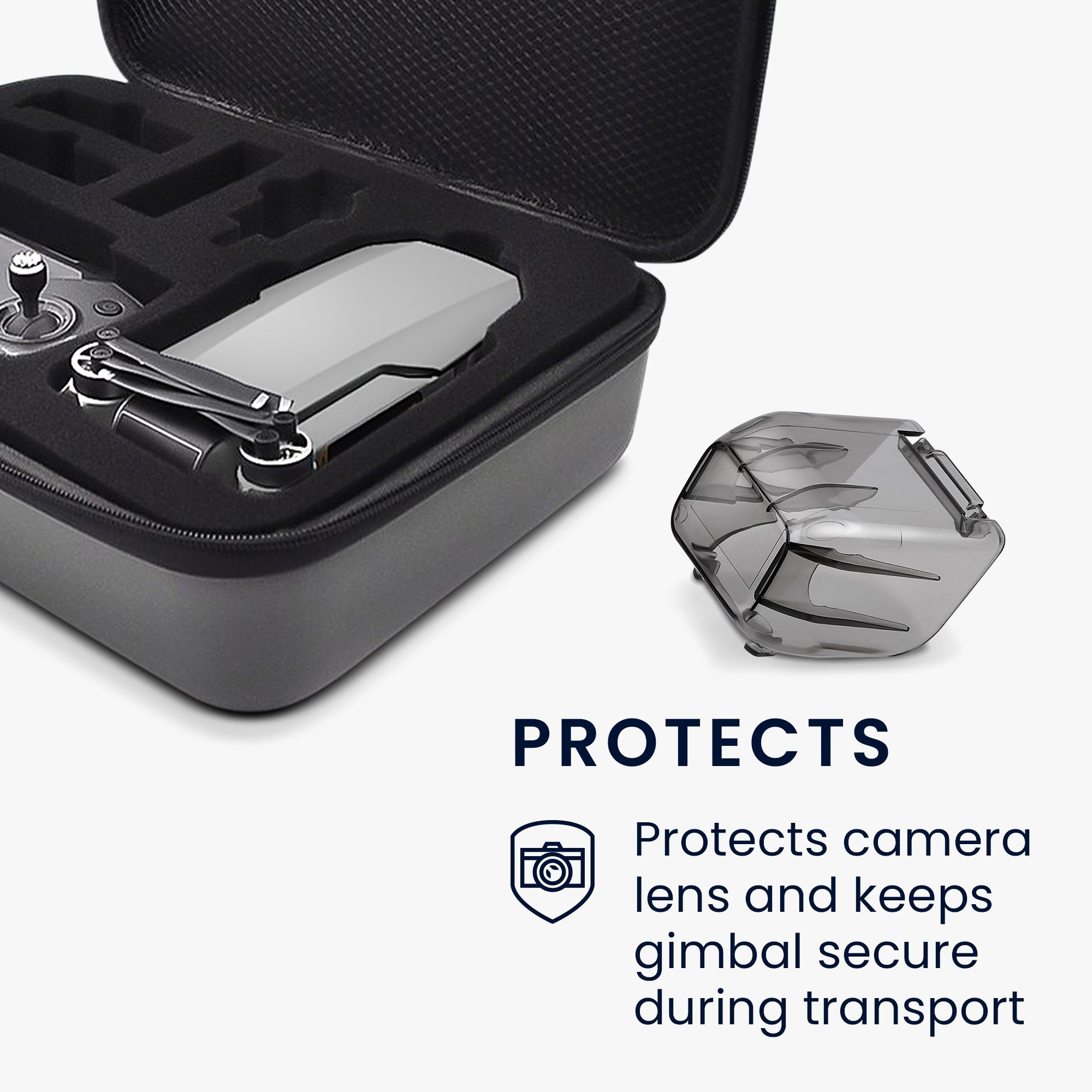 Mavic für Mini SE kwmobile Zubehör Sperre / Kamera Gimbal Mini Protector) DJI Objektiv Schutzhülle für - Drohne (Cover 2 - Mini / Hülle Kappe Drohnen