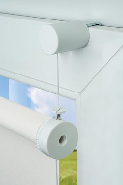 Seitenzugrollo Rollo verspannt Klemmfix ohne Bohren, ondeco, Lichtschutz, ohne Bohren, verspannt, Klemmfix, im Fixmaß