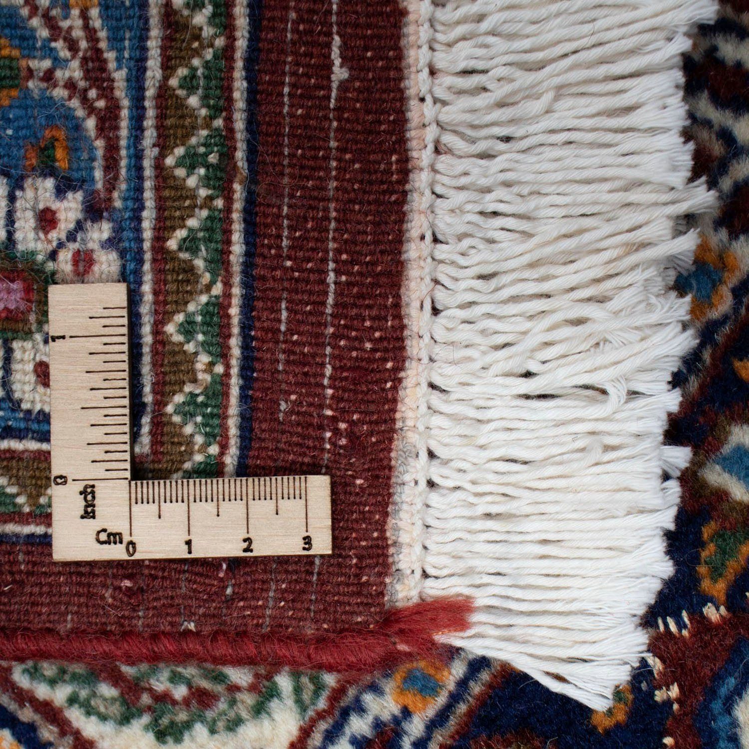Wollteppich Moud x mit morgenland, Höhe: rechteckig, Zertifikat 10 Unikat cm, Felder mm, Rosso 150 195