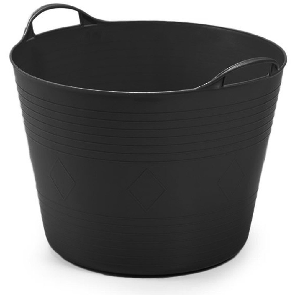 ONDIS24 Wäschekorb Tragekorb Flexi Tub 40L, Spielzeug Eimer Kinderzimmer, Wäschekorb, Flexibler Kunststoff, Garten Kübel
