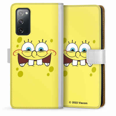 DeinDesign Handyhülle Spongebob Schwammkopf Offizielles Lizenzprodukt Kindheit, Samsung Galaxy S20 FE 5G Hülle Handy Flip Case Wallet Cover