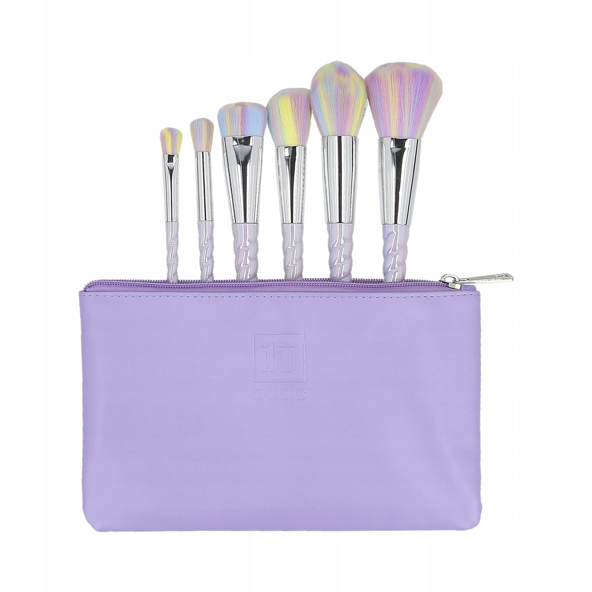 ILU Kosmetikpinsel-Set ILU BASIC MU UNICORN LIGHT MAKEUP BRUSH 6PCS SET
