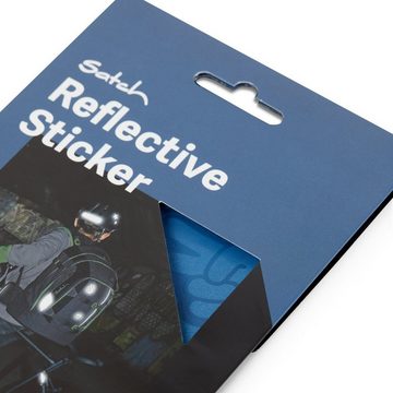Satch Schulrucksack Satch Reflective Sticker Set Blau