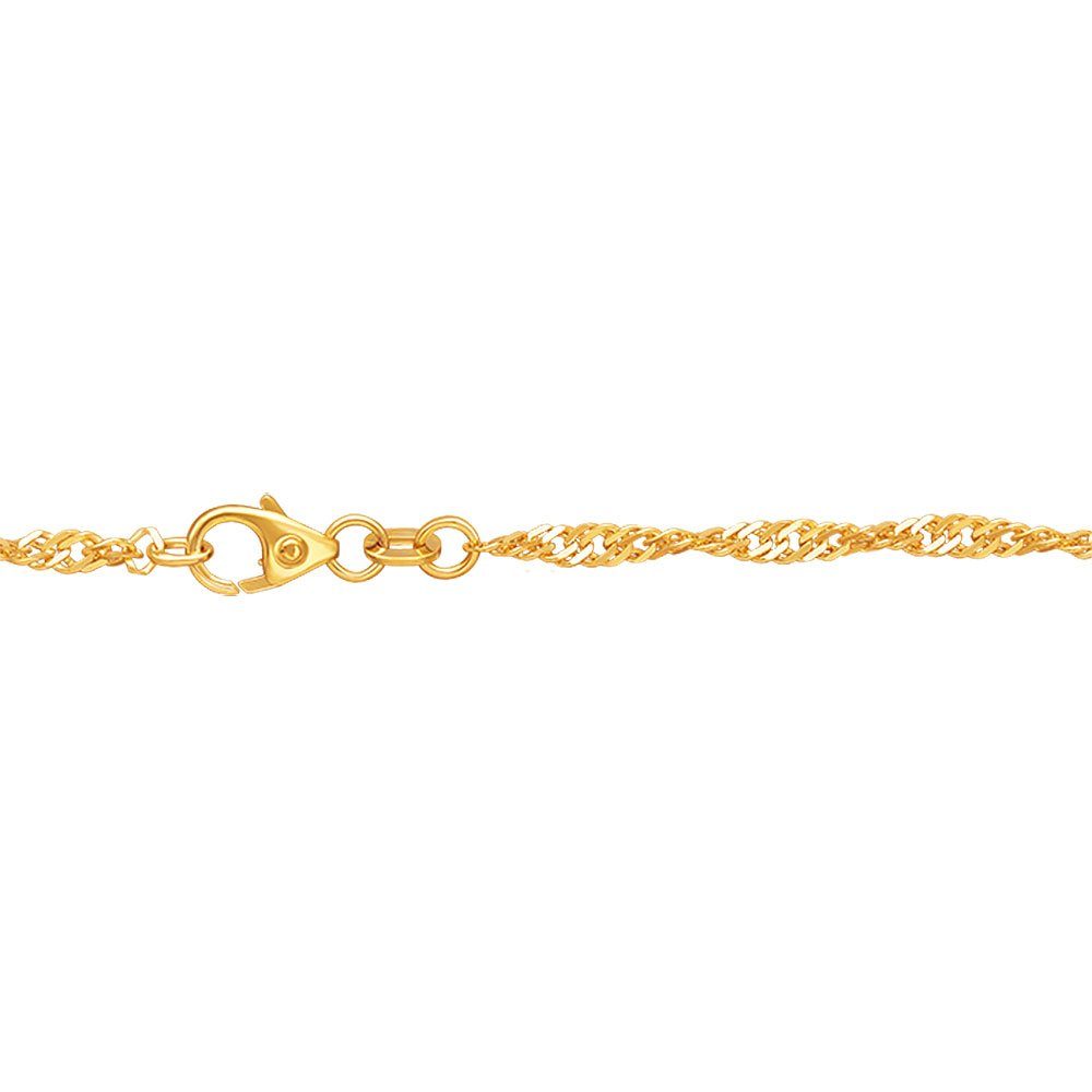HOPLO Goldarmband Goldkette Singapurkette Länge 19cm günstig online kaufen