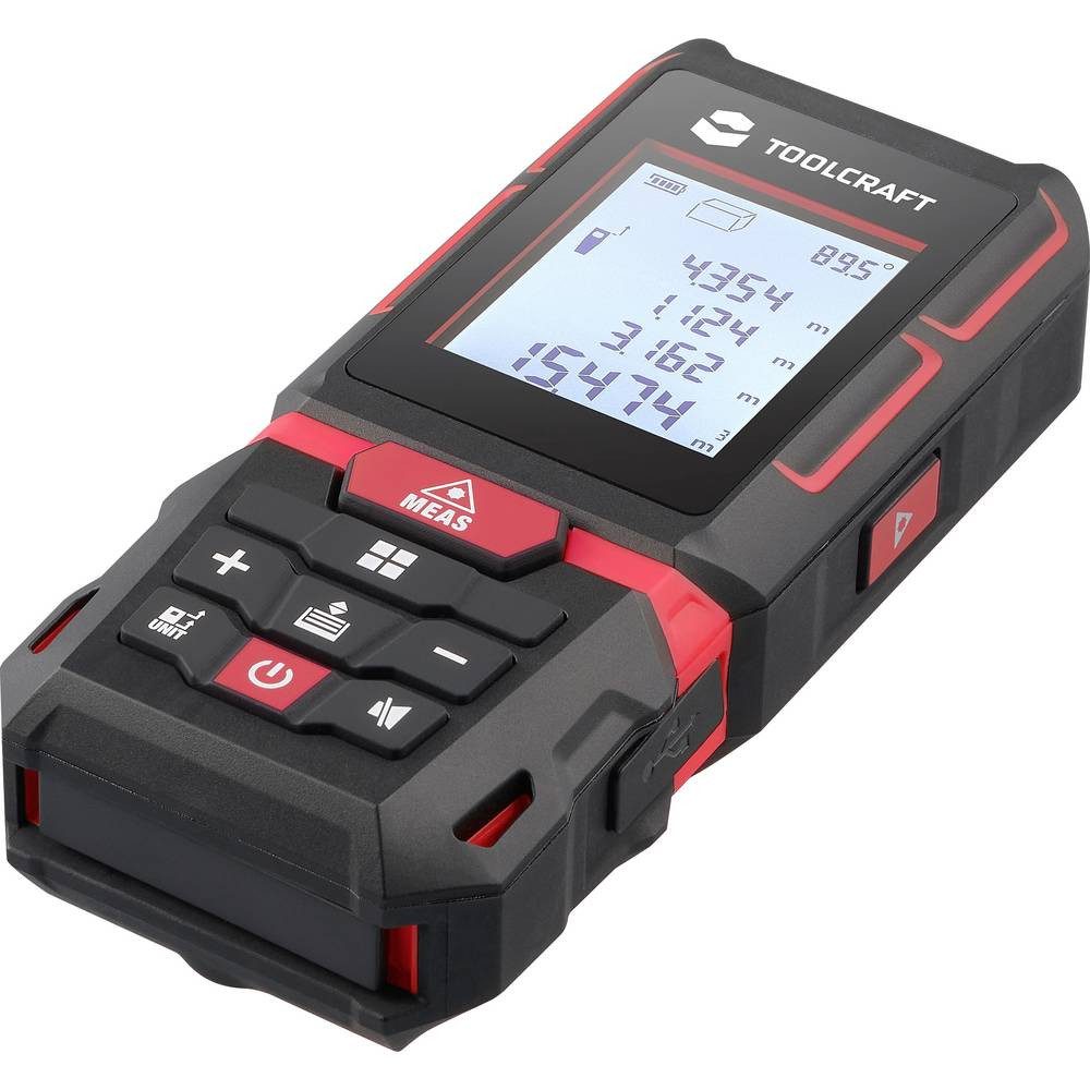 TOOLCRAFT Entfernungsmesser LDM XG60 Laser-Entfernungsmesser TO-9624606