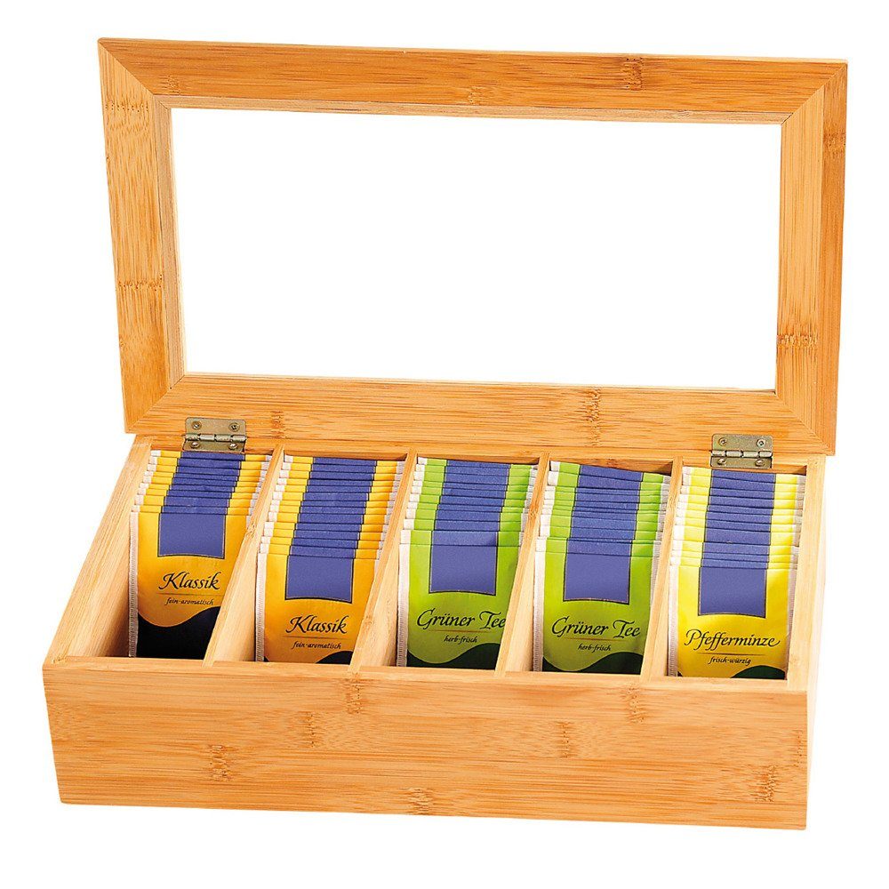 Kesper Teebox, Bambus, (einzeln, 1-tlg., einzeln)