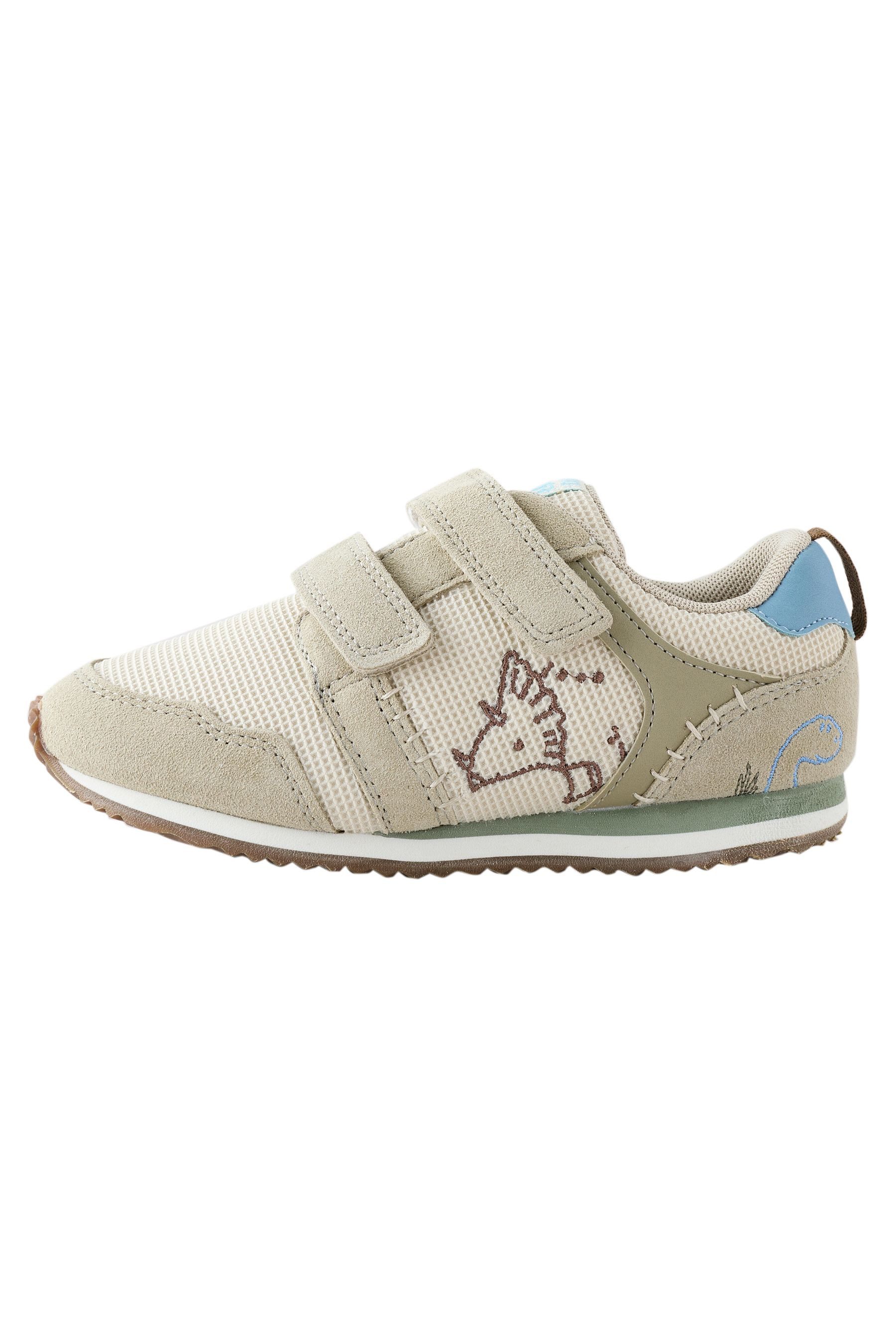 Turnschuhe mit zwei Klettverschlussriemen Sneaker