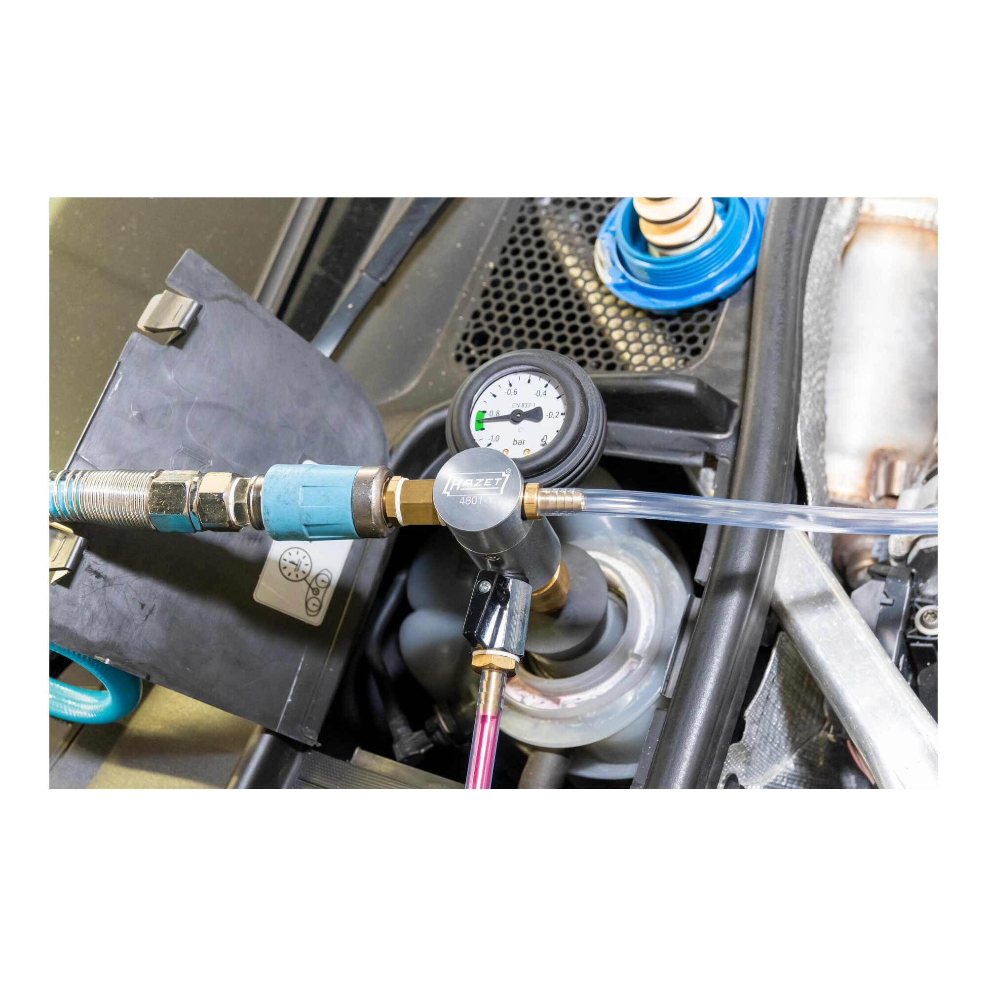 HAZET Kompressor HAZET Kühler-Vakuum-Befüllgerät 4801-1