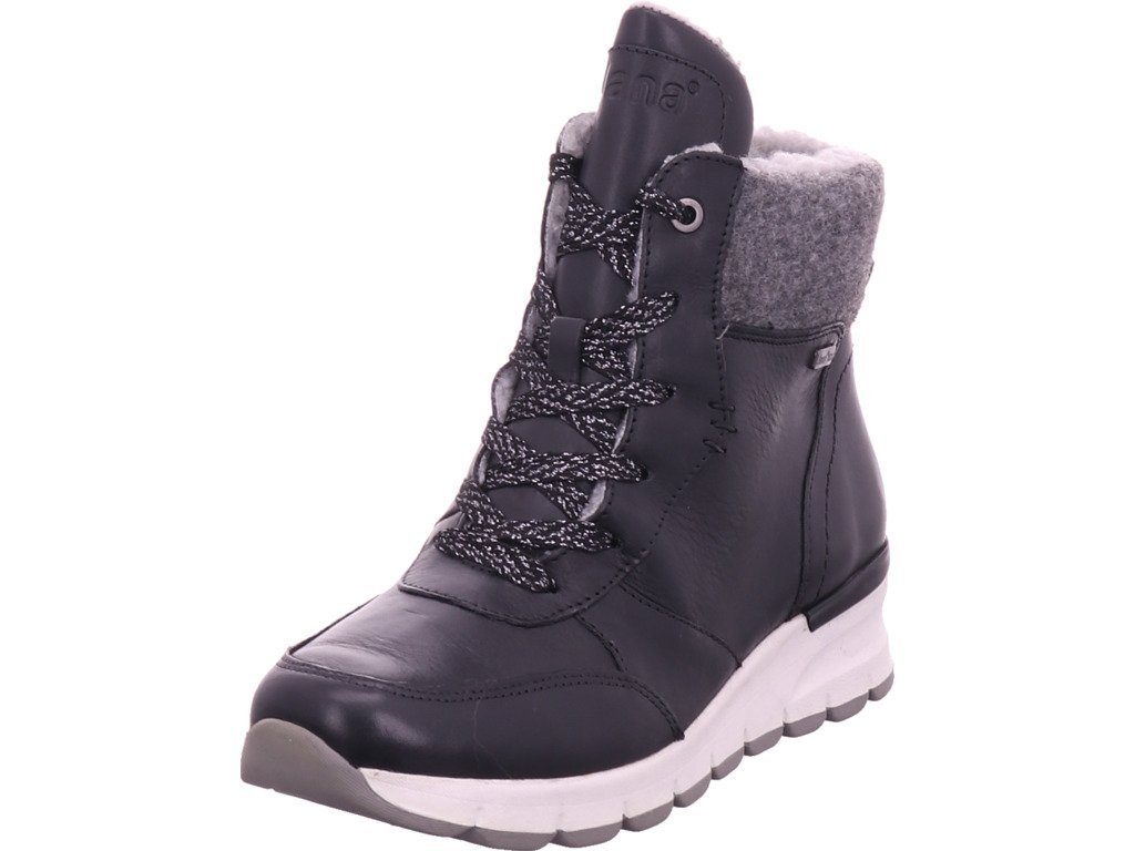 Jana Jana Woms Boots Damen Winter Stiefel Boots Stiefelette warm Schnürer schwarz 8-8-26223-27/001 Pumps | Schnürstiefeletten
