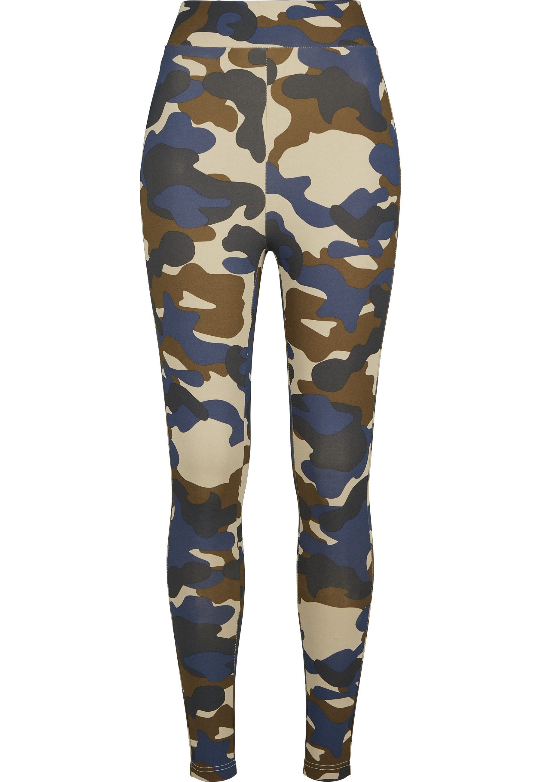 URBAN CLASSICS Leggings Urban Classics Damen Ladies High Waist Camo Tech Leggings (1-tlg)