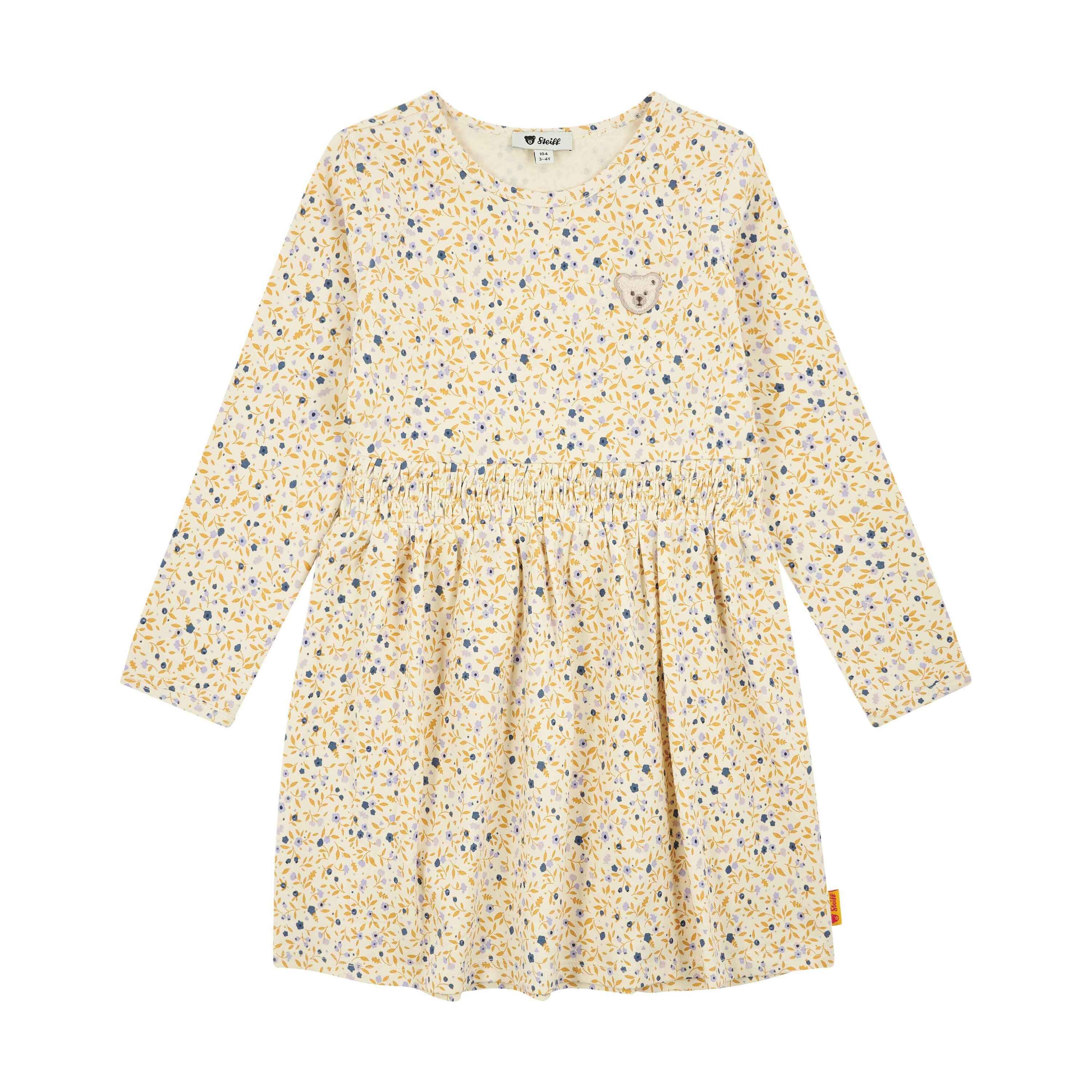 Steiff Trägerkleid Jersey Kleid Woof & Fluff, Softbund