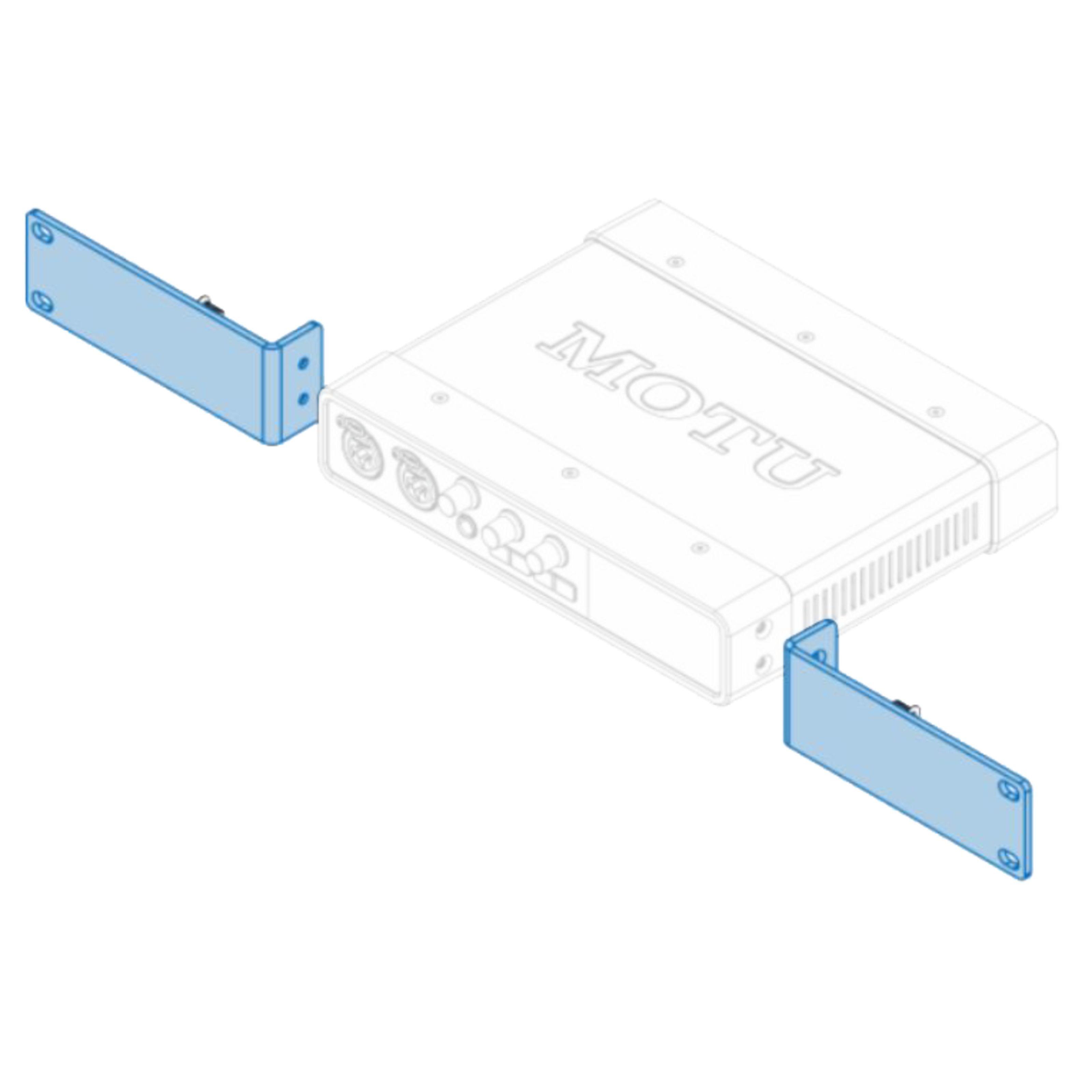 Motu-Audio Digitales Aufnahmegerät (Rack Mount Kit 9,5" 1 HE/nur für UltraLite mk5 - Audio Interface)