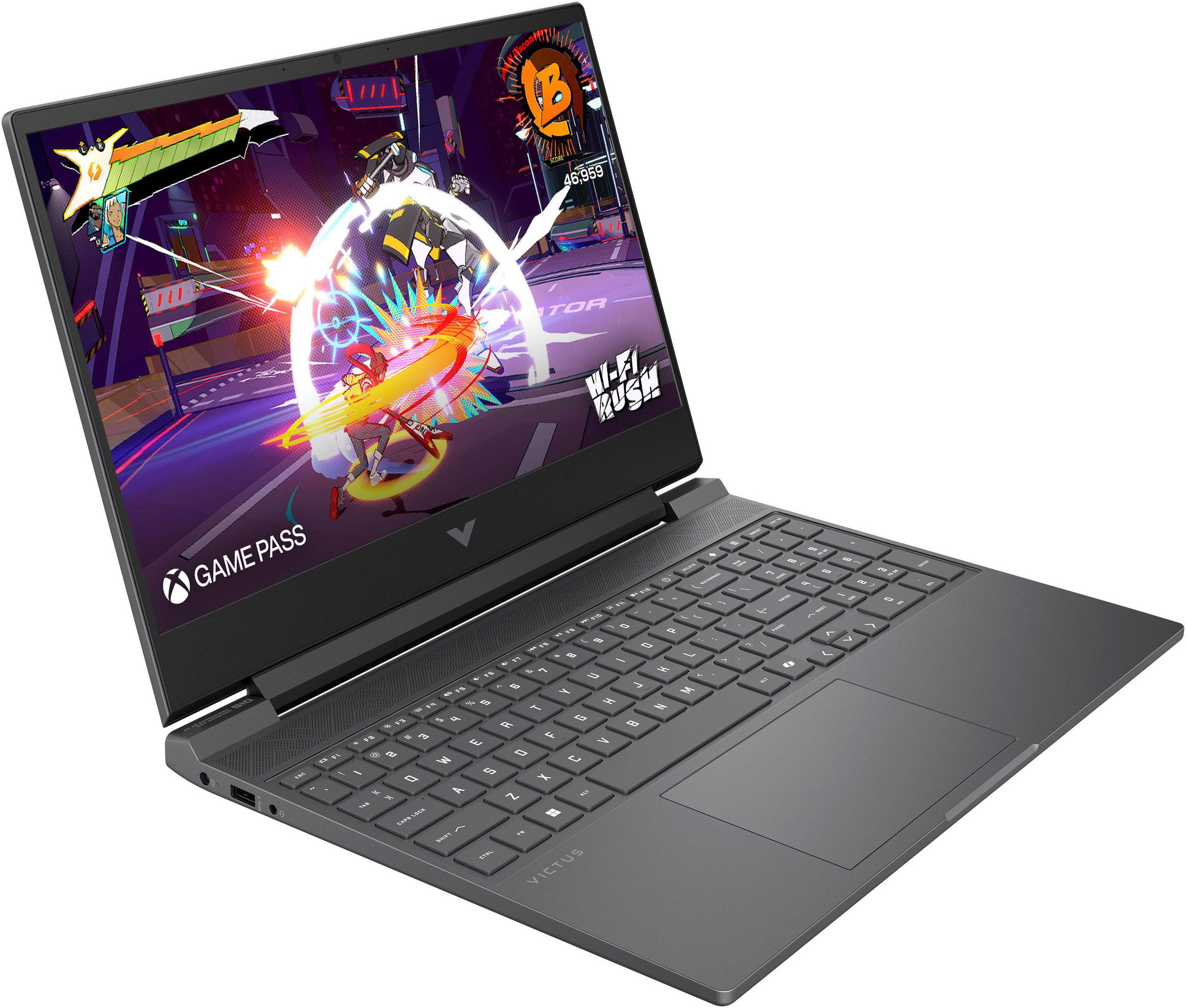 HP Victus 15-fa2053ng Gaming-Notebook (39,6 cm/15,6 Zoll, Intel Core i5 13420H, GeForce RTX 5050, 16 GB, 512 GB SSD)