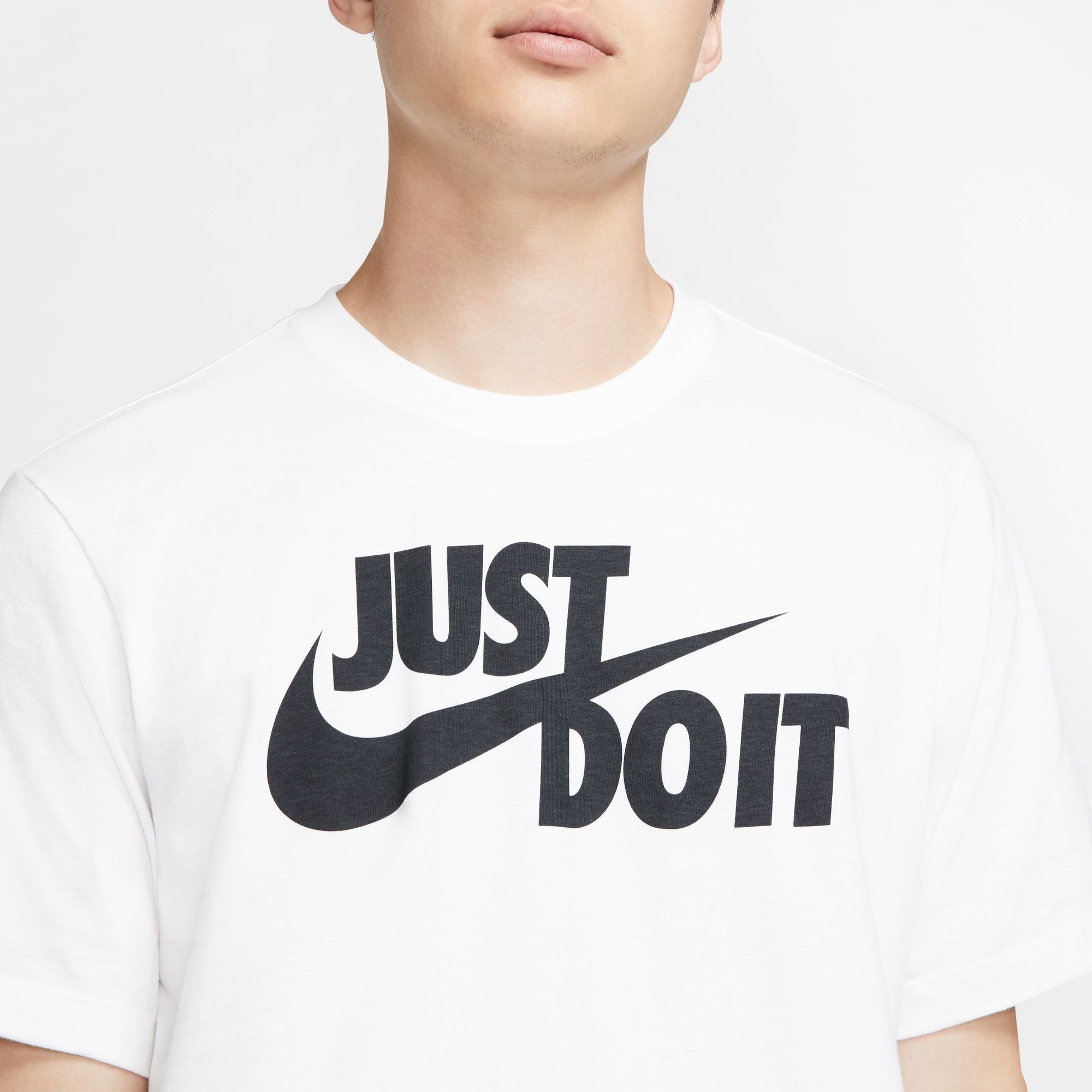 T-SHIRT MEN'S Nike Black Sportswear JDI T-Shirt White/