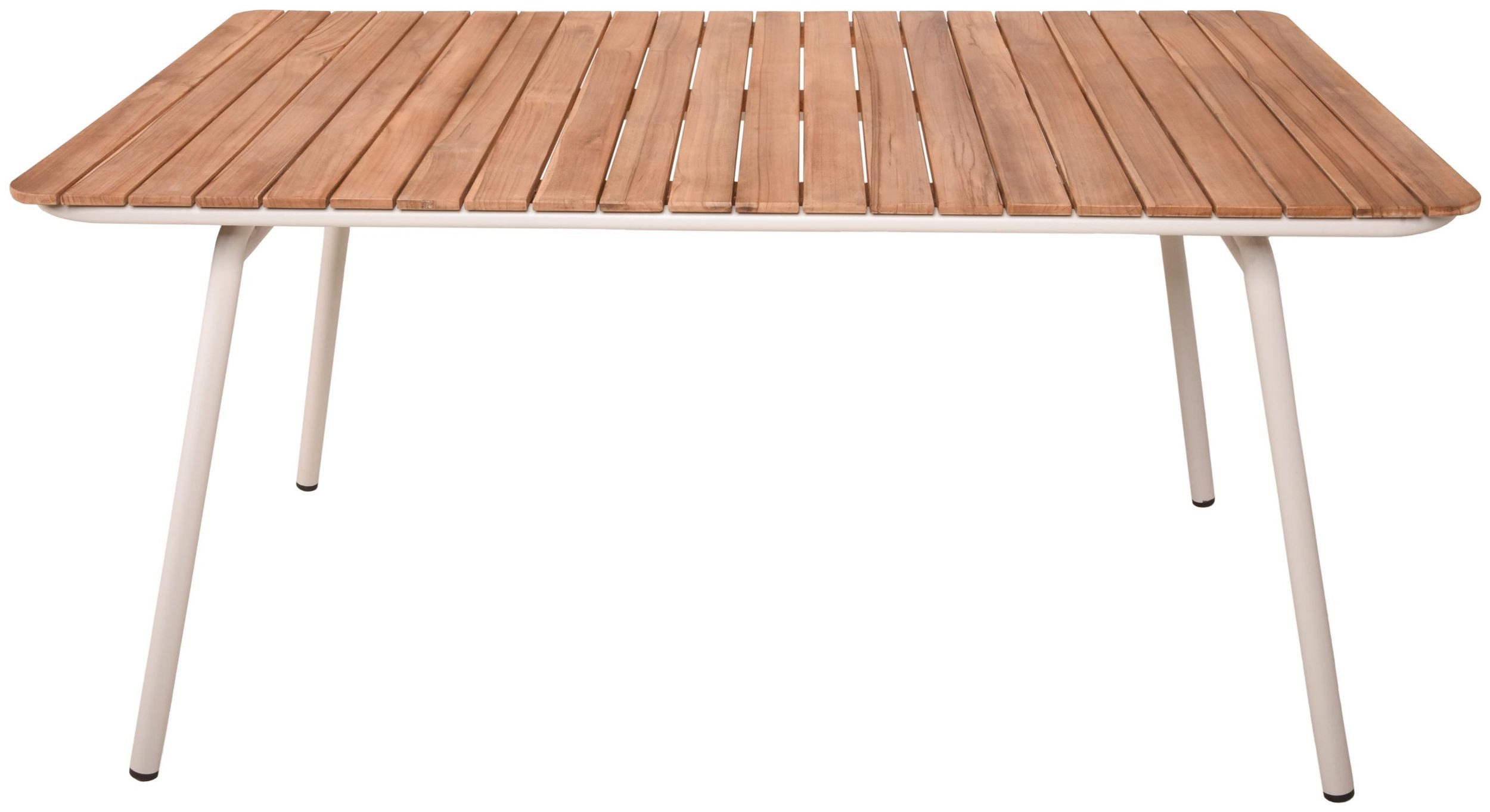 Garden Pleasure Gartentisch Gartentisch Tisch CARMEL mit schöner Teakholzplatte von GardenPleasure