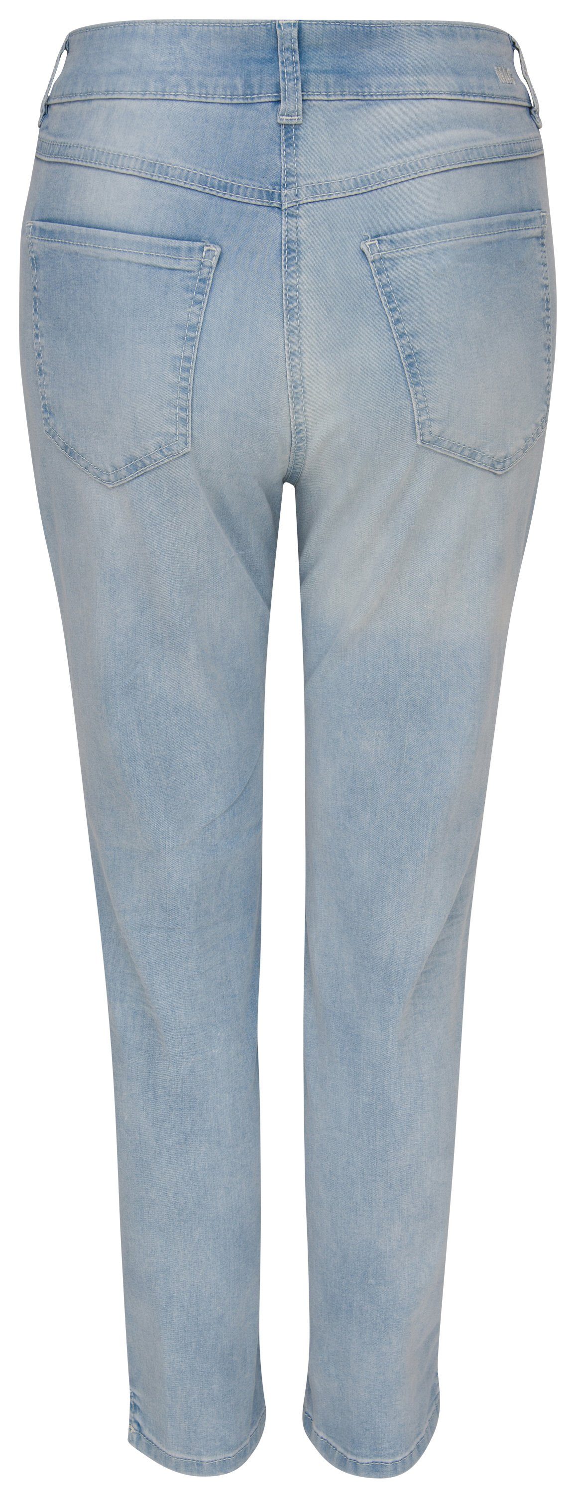 batic D130 light Stretch-Jeans 5260-90-0394 7/8 ANGELA blue MAC MAC bleached SUMMER