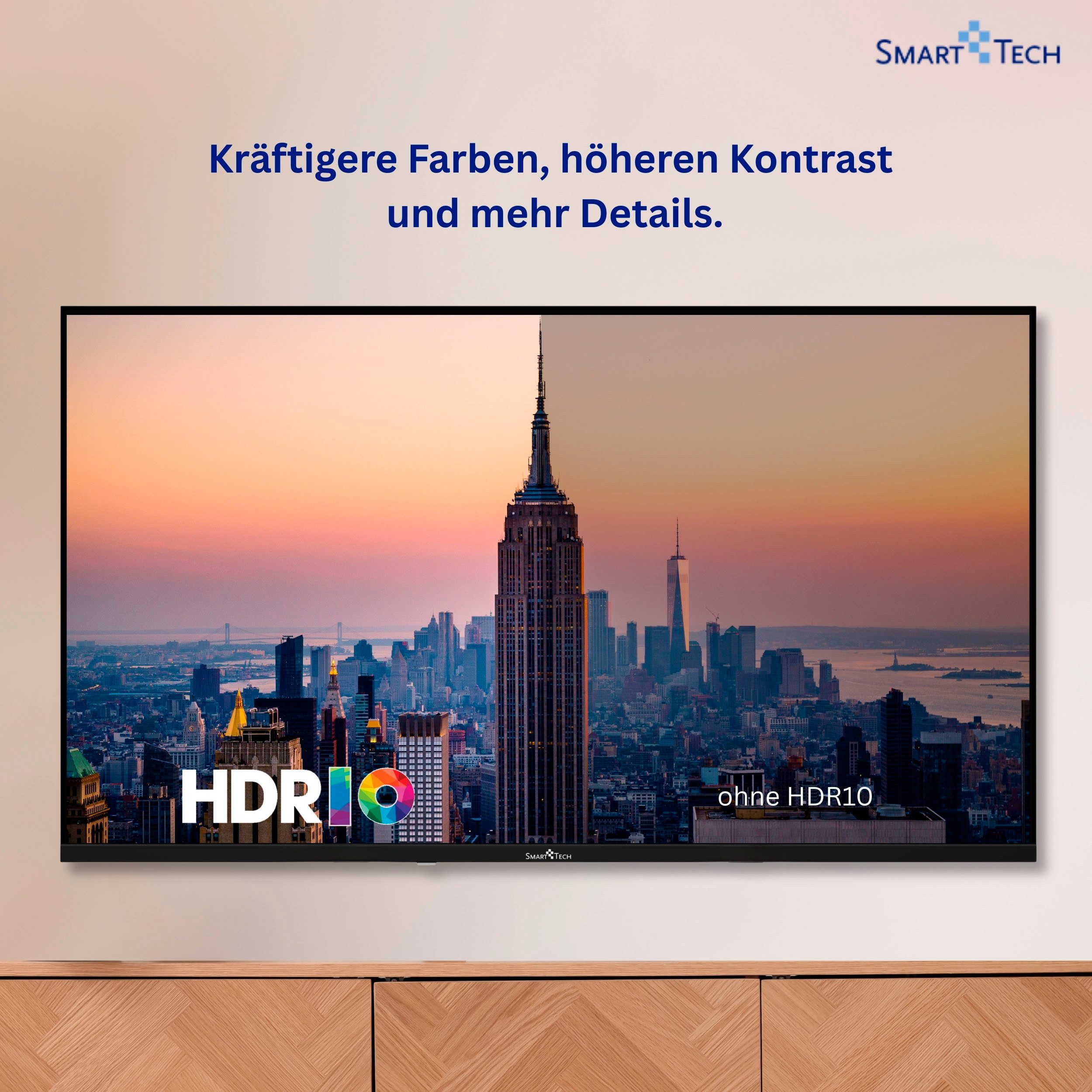 Smart Tech 24HH01V LED-Fernseher (60 cm/24 Zoll, HD ready, Smart-TV) – Bild 4 von 5