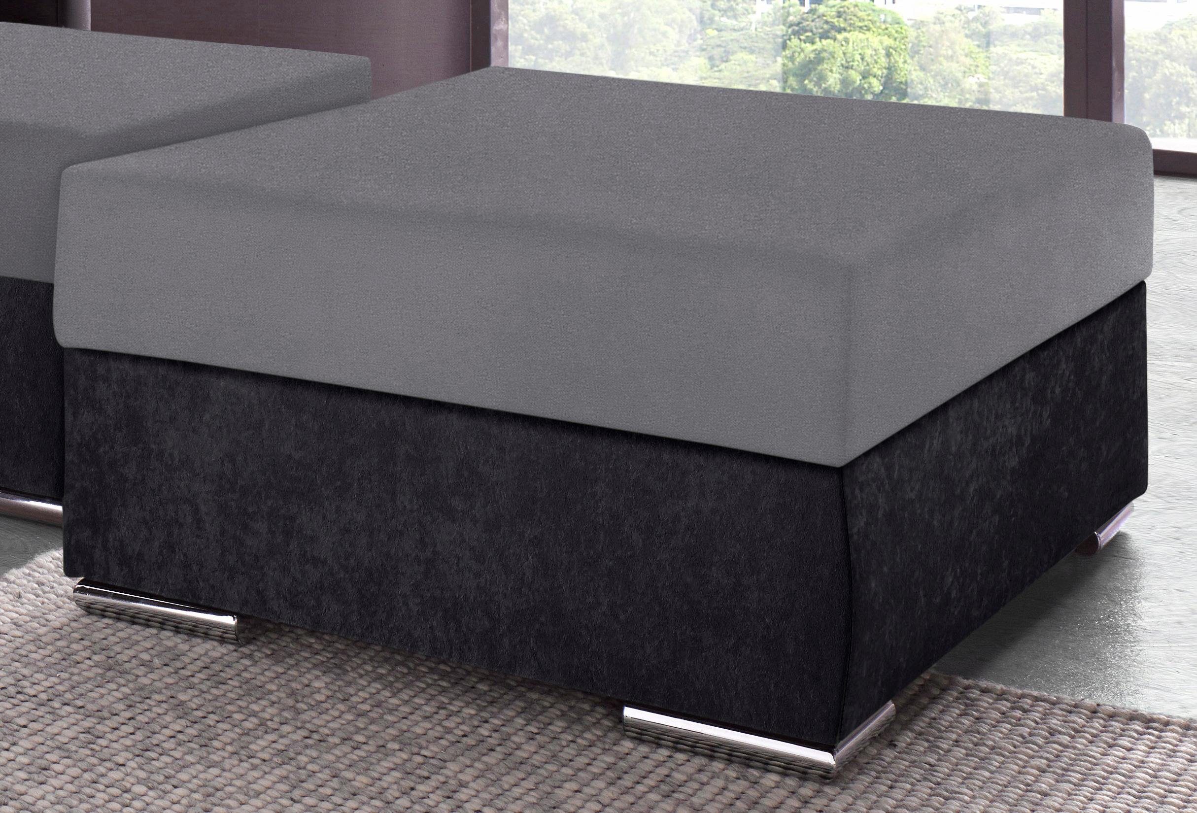 COLLECTION AB Hocker John, Frei im Raum stellbar, wahlweise mit Federkern günstig online kaufen