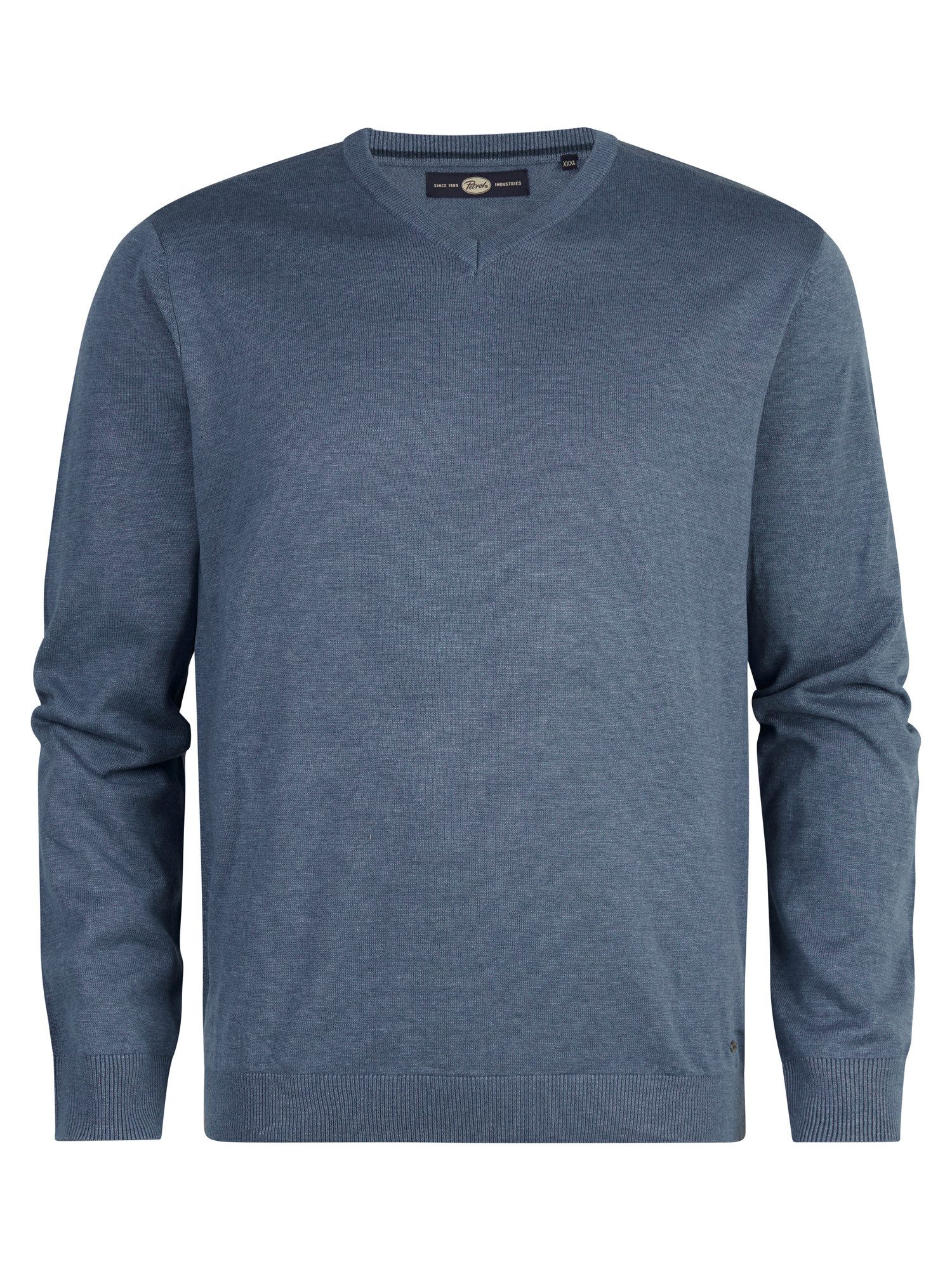 Petrol Industries V-Ausschnitt-Pullover Men Knitwear V-Neck Basic