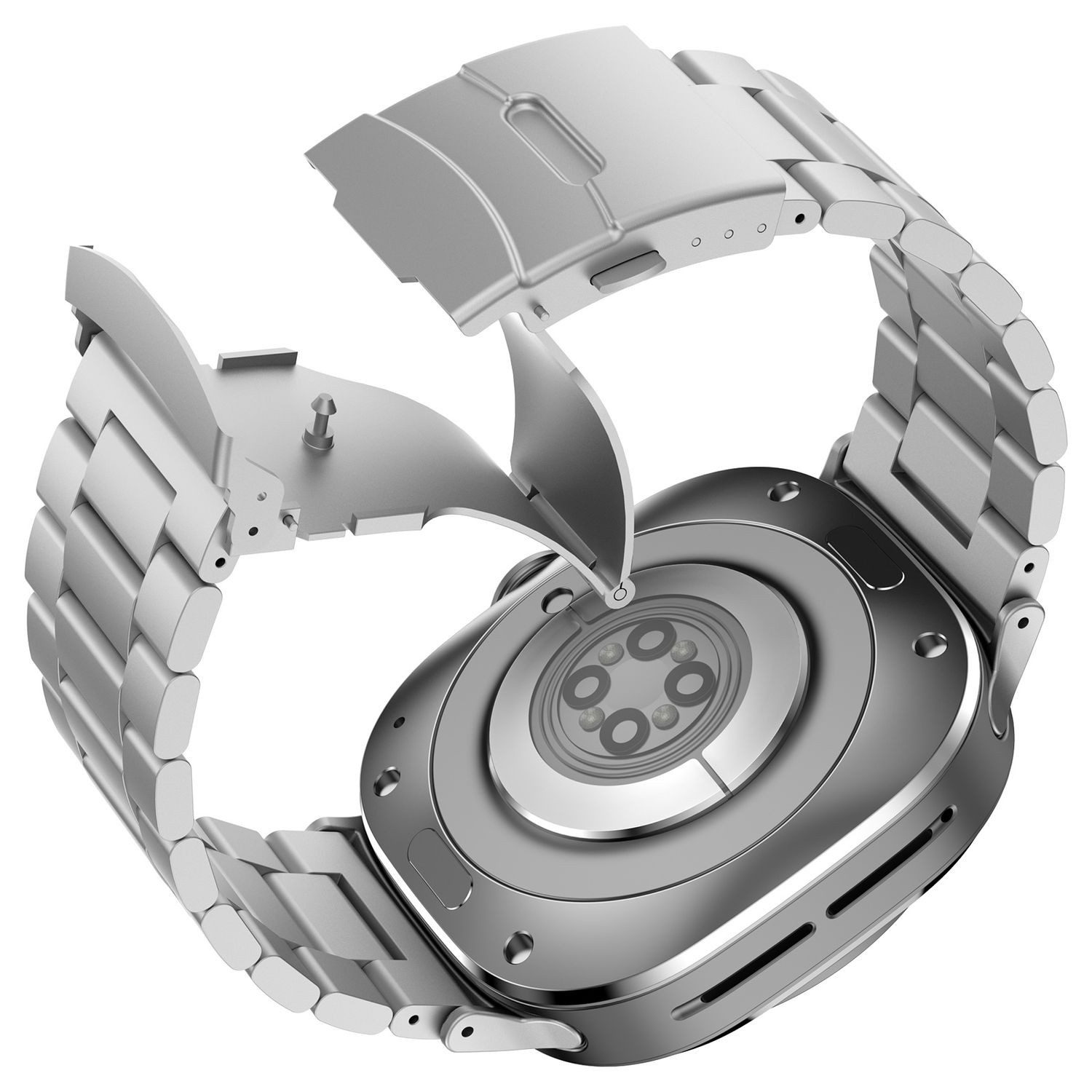 Wigento Smartwatch-Armband Für Samsung Galaxy Watch Ultra 47mm Three Bead M günstig online kaufen