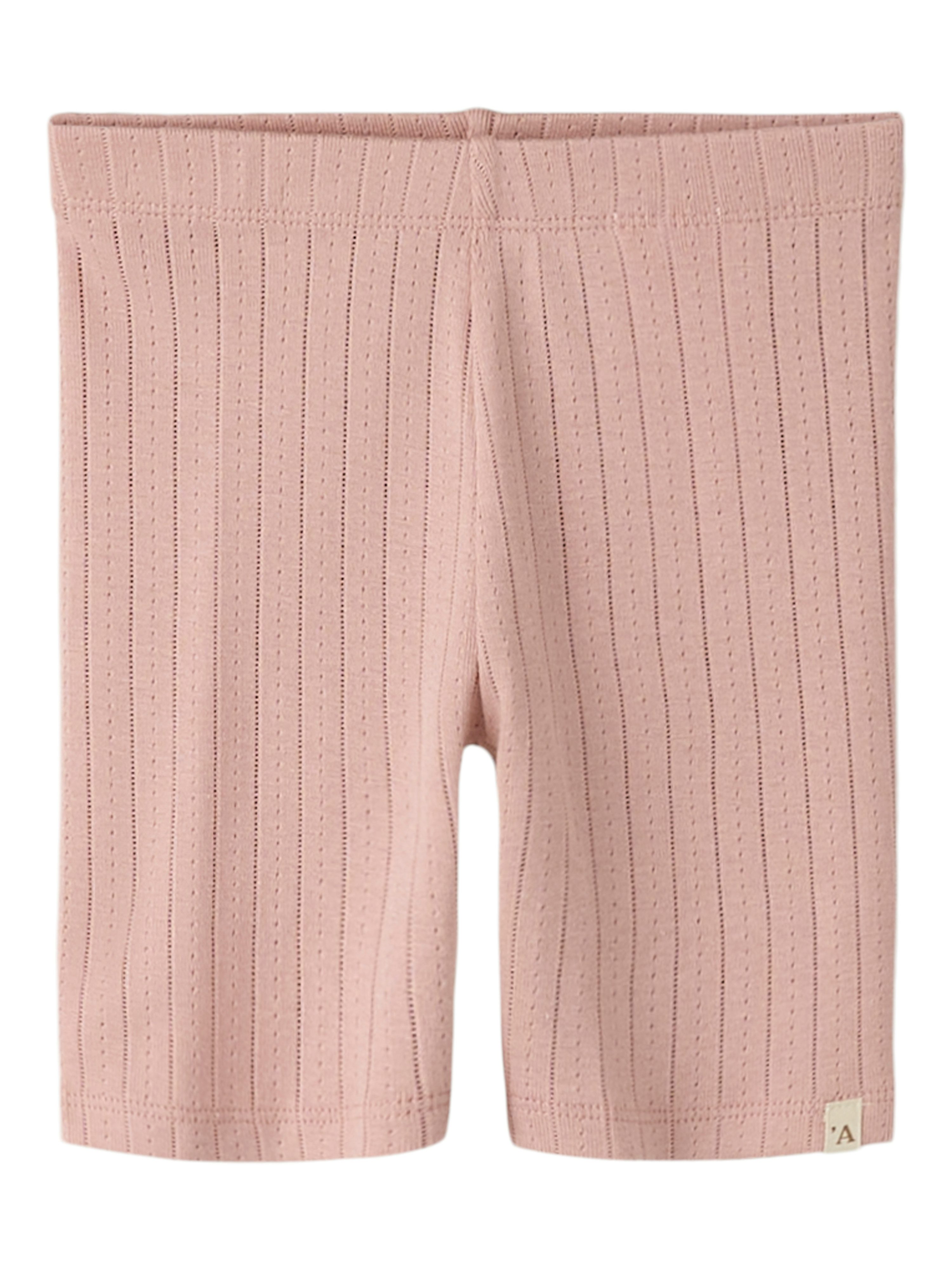 Lil' Atelier Shorts NMFRACHEL BIKER SHORTS LIL Baumwollmischung, elastischer Bund