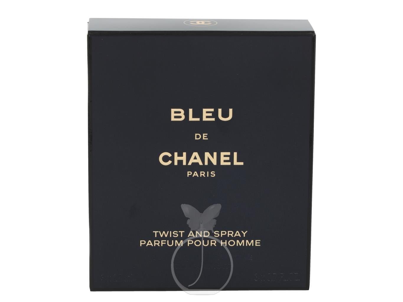 3 ml Bleu de Chanel and Zerstäuber 20 Chanel Twist mit Spray CHANEL Extrait Parfum x Parfum