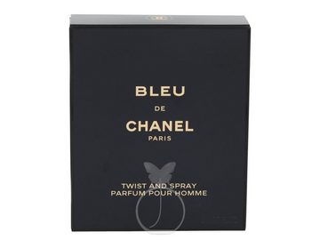 CHANEL Extrait Parfum Chanel Bleu de Chanel Parfum Twist and Spray 3 x 20 ml mit Zerstäuber
