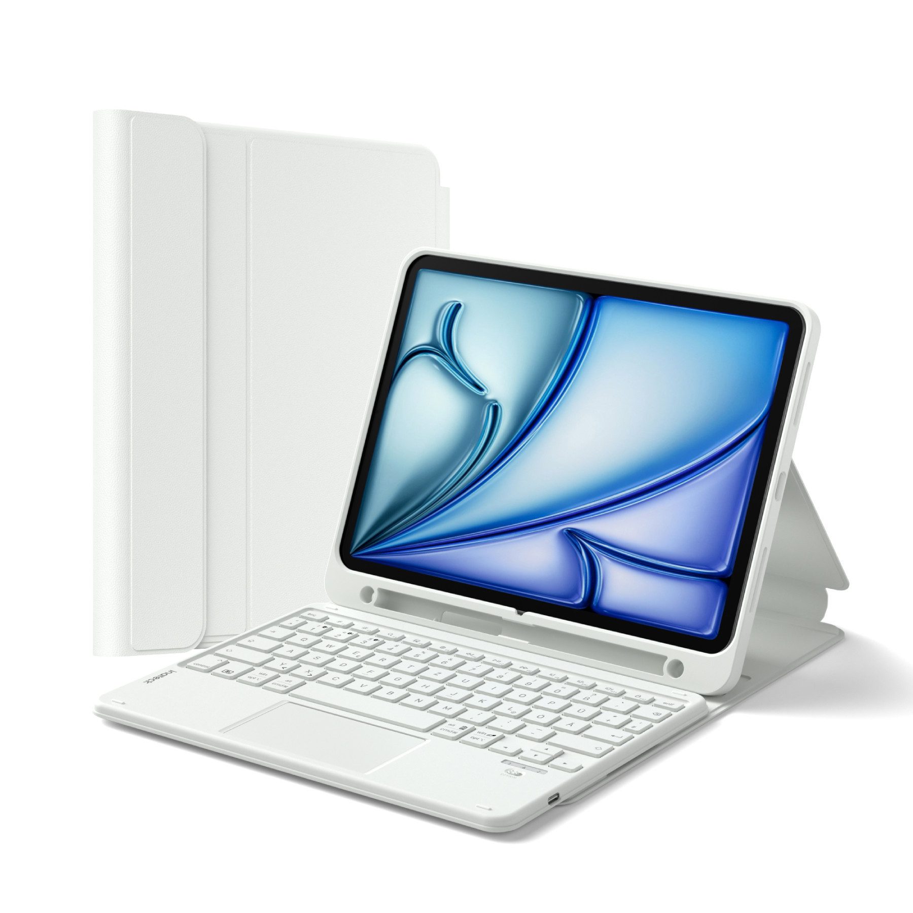 Inateck 10.9-11 Zoll iPad A16 11/10 Gen, Air M4/M3/M2, iPad Pro 4/3/2 iPad-Tastatur