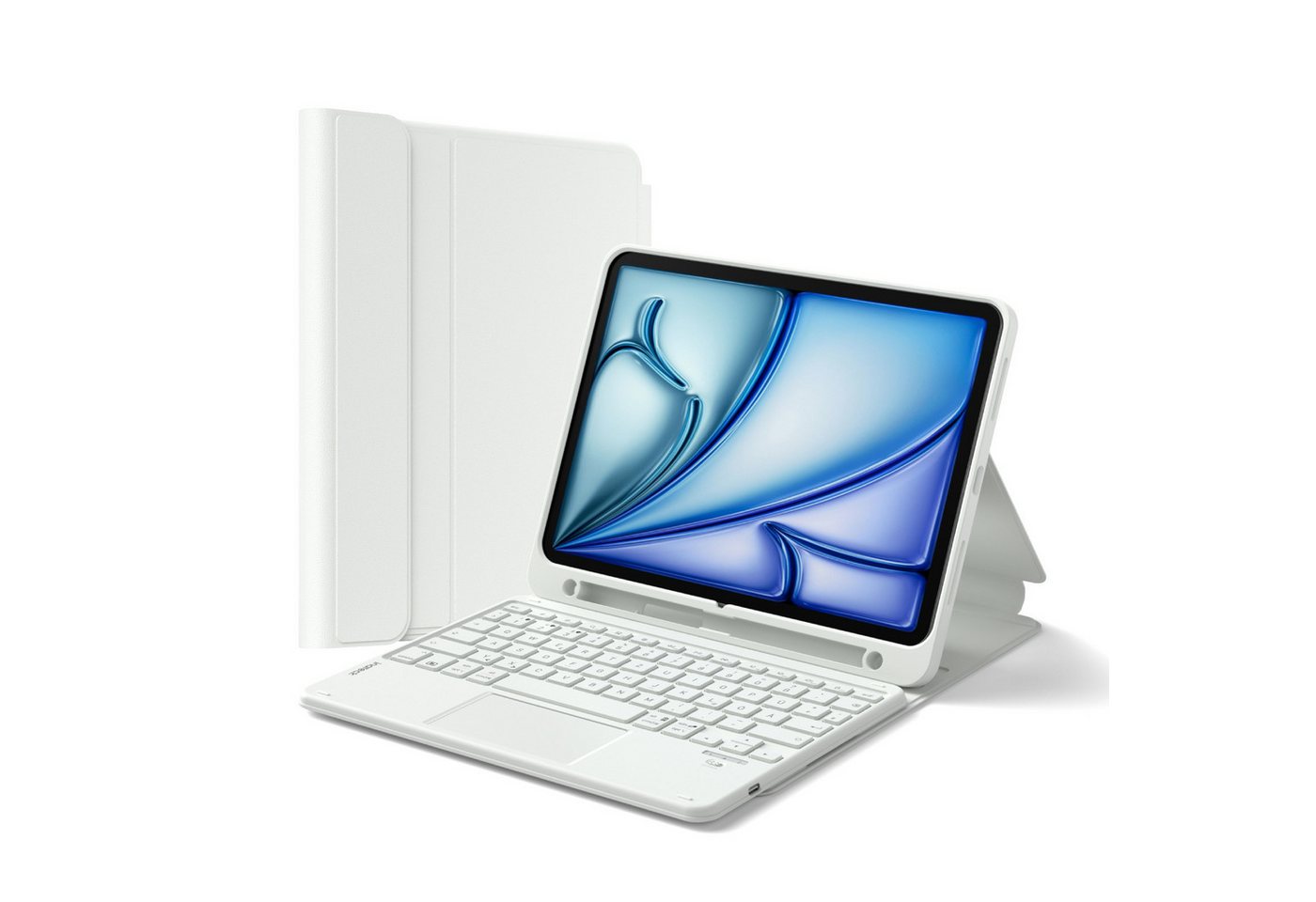 Inateck 10.9-11 Zoll iPad A16 11/10 Gen, Air M4/M3/M2, iPad Pro 4/3/2 iPad-Tastatur