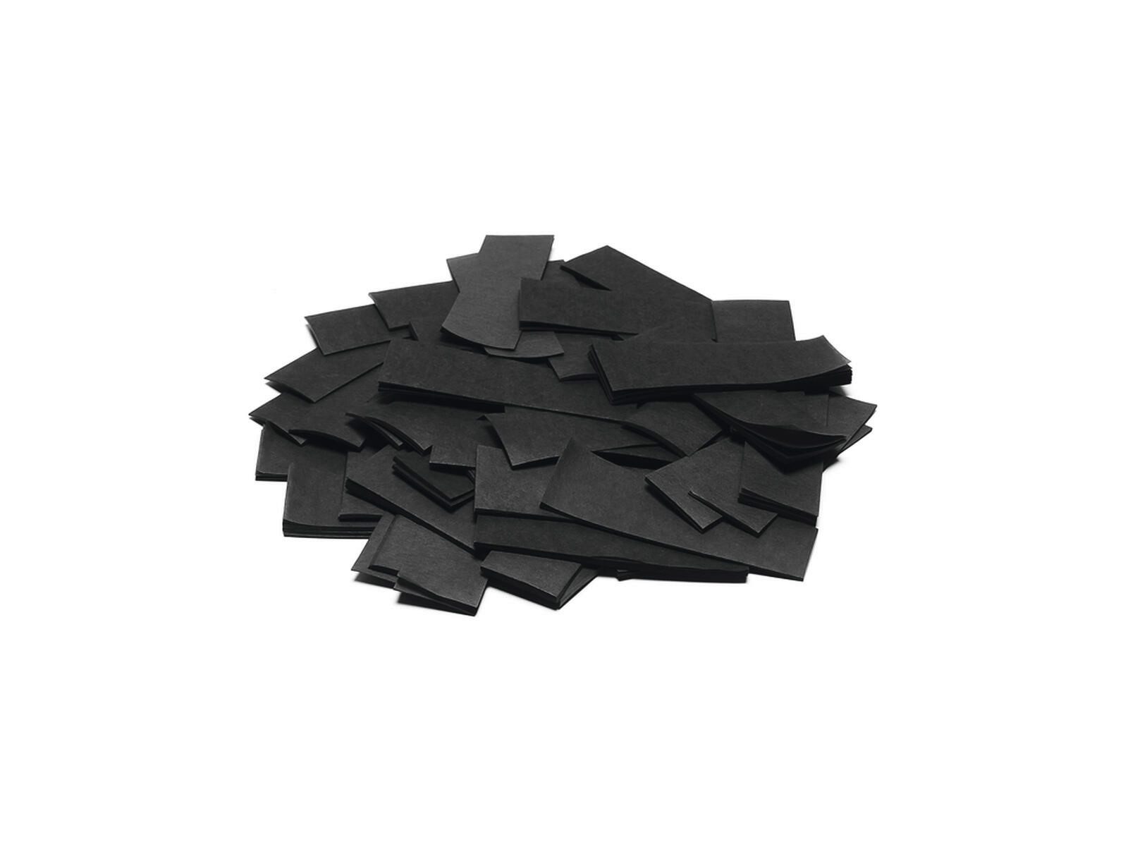 TCM Fx Discolicht TCM FX Slowfall Konfetti rechteckig 55x18mm, schwarz, 1kg