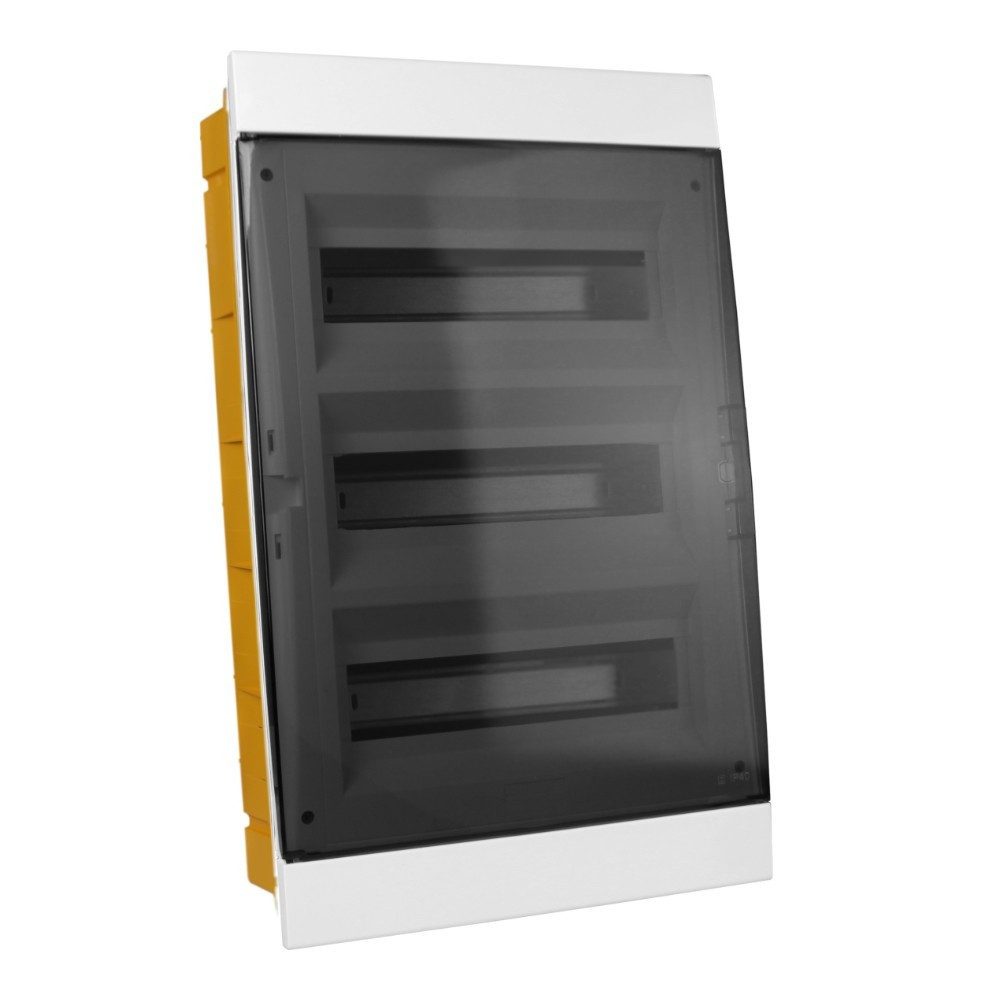 Marlanvill Verteilerbox Unterputz Verteilerkasten IP40 36/39 Module weiß 970.36.B M-L 1121