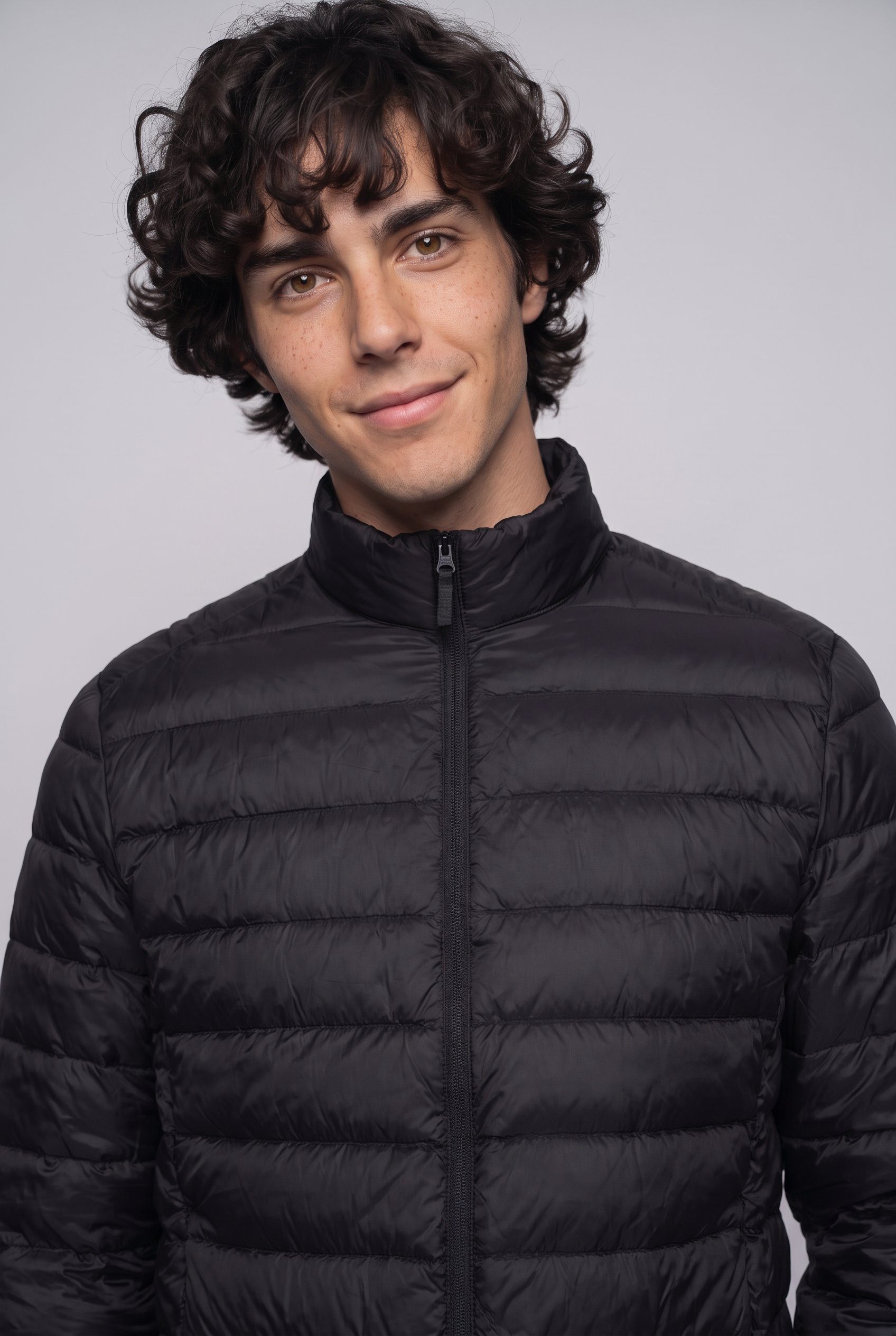 Jack & Jones Steppjacke JJEBERG LIGHT DOWN COLLAR PUFFER NOOS Kunstfaser, regular fit